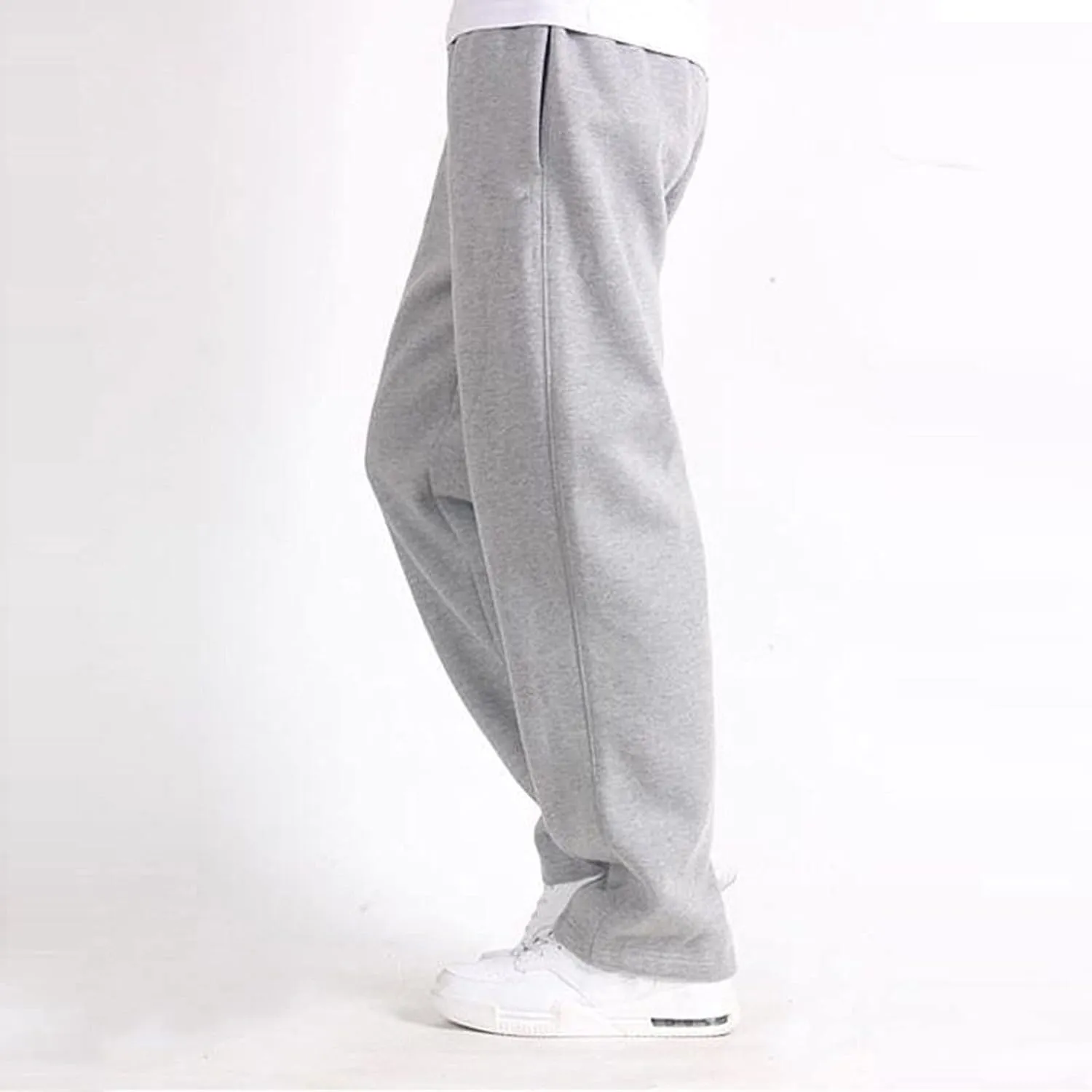 2023 Mens Corduroy Hiking Pants Plus Size Harem Sweatpants Stylish Work Sports Loose Outdoor Trousers Jogger with Pockets
