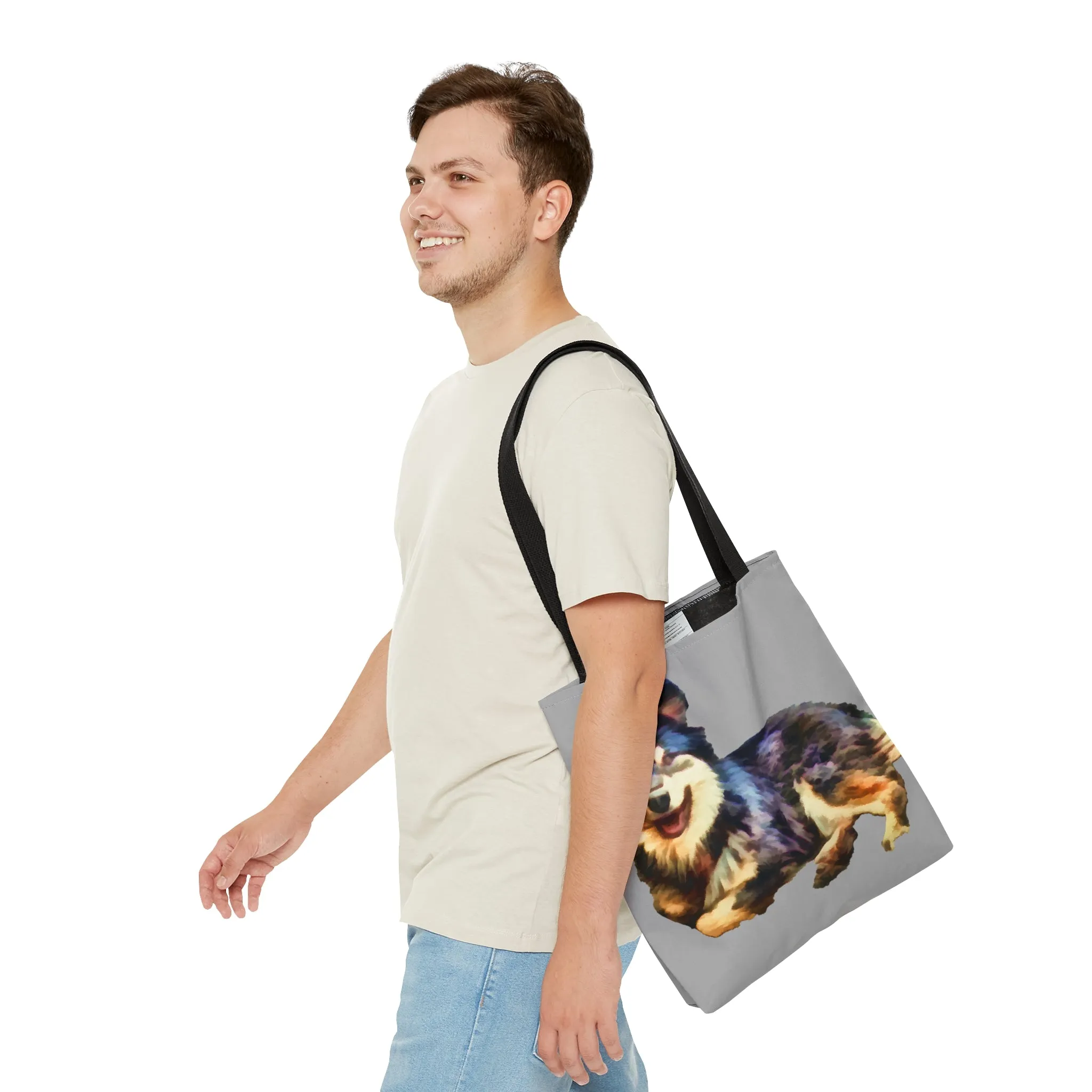 All-Over Print Finnish Lapphund -  -  Tote Bag
