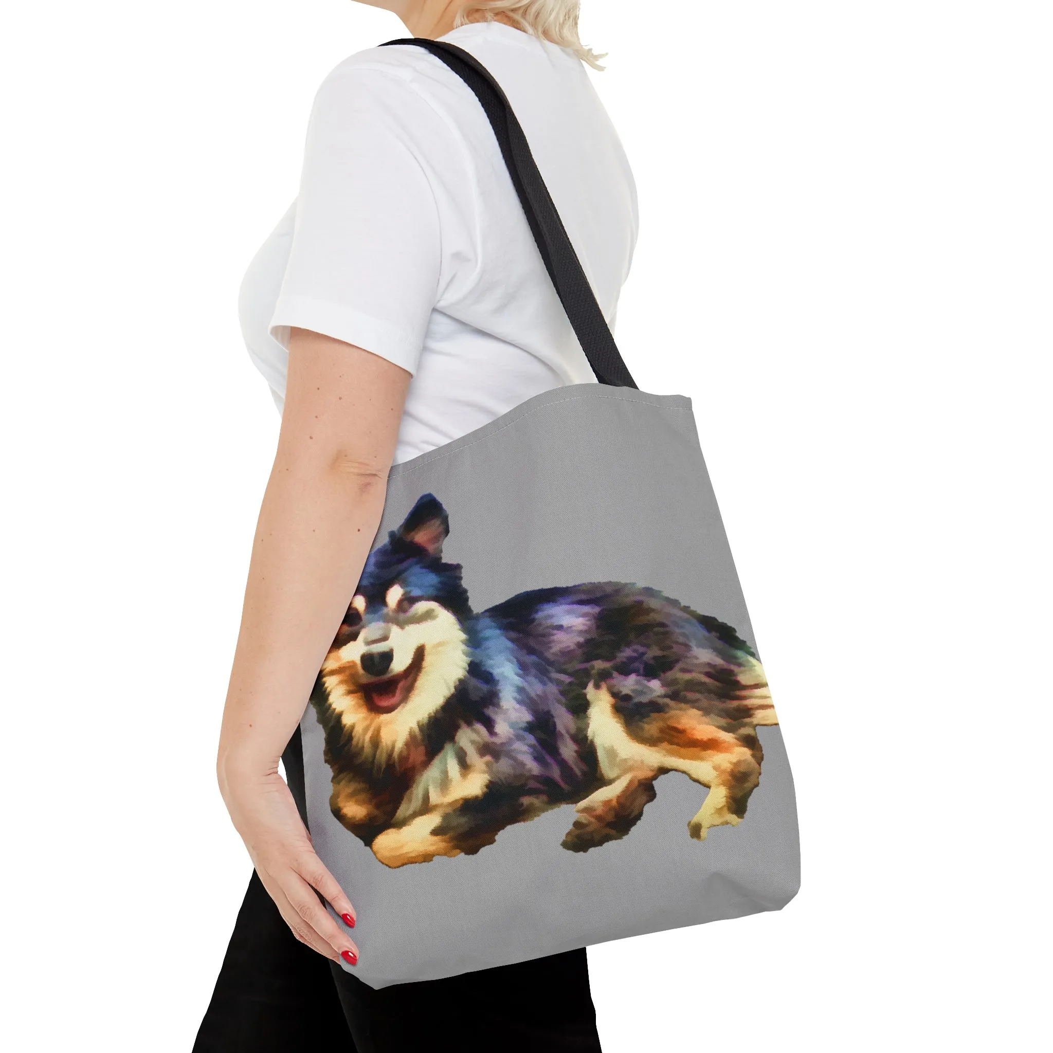 All-Over Print Finnish Lapphund -  -  Tote Bag