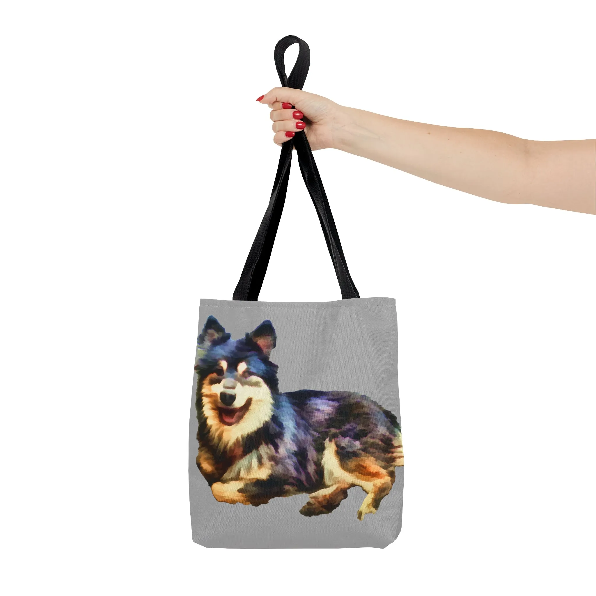 All-Over Print Finnish Lapphund -  -  Tote Bag