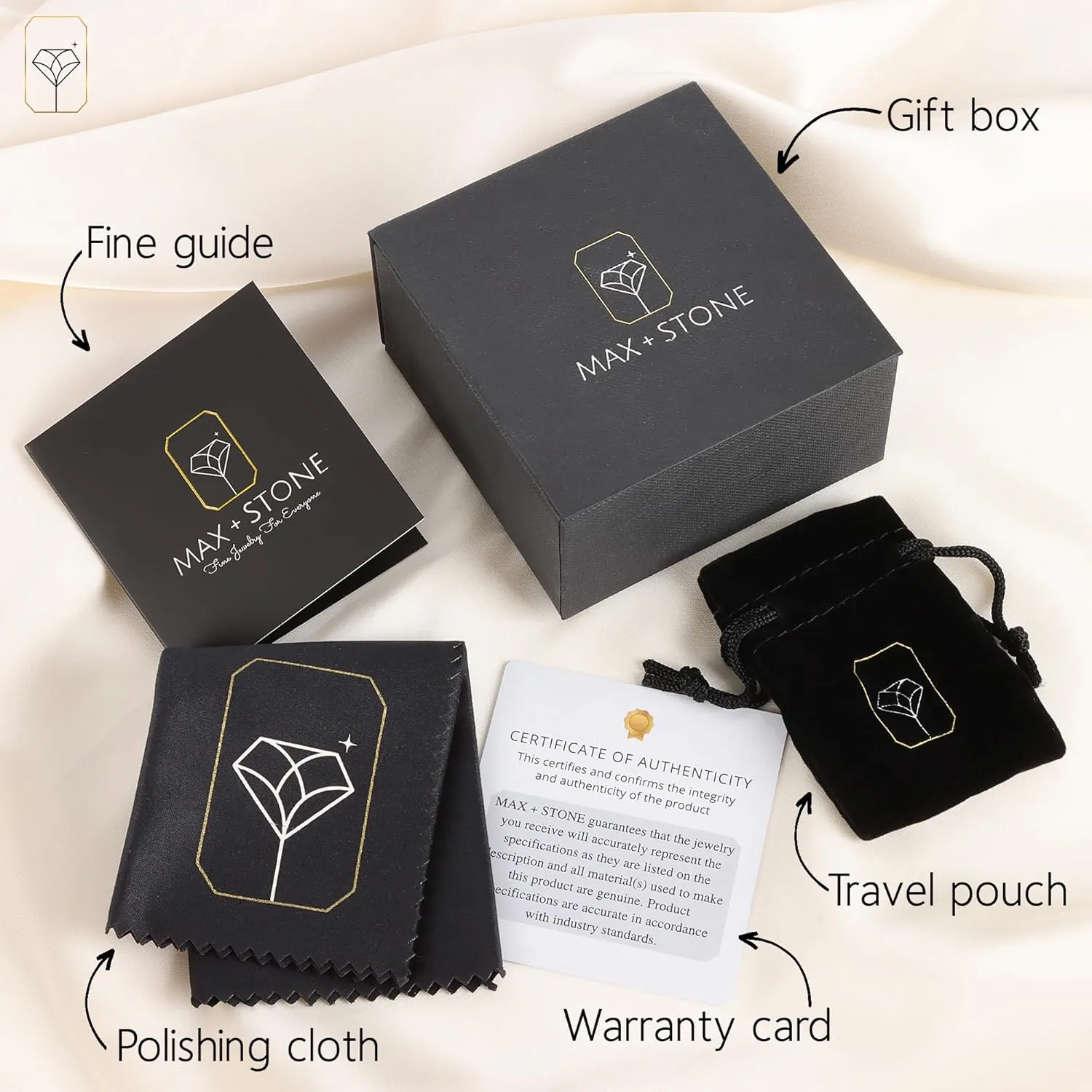 Amazon Collection 925 Sterling Silver Cushion Cut Birthstone Stud Earrings for Women