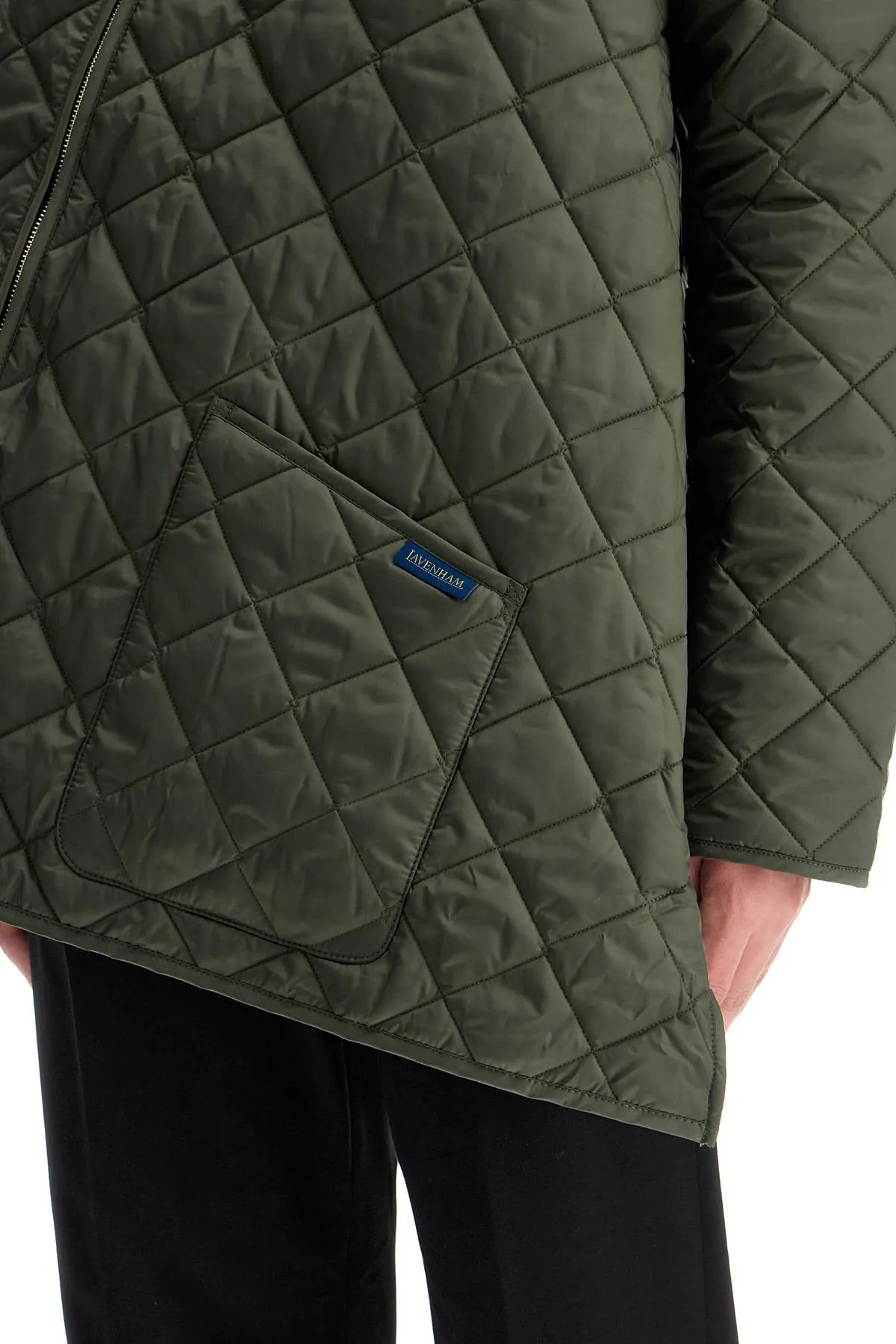 asymmetric quilted