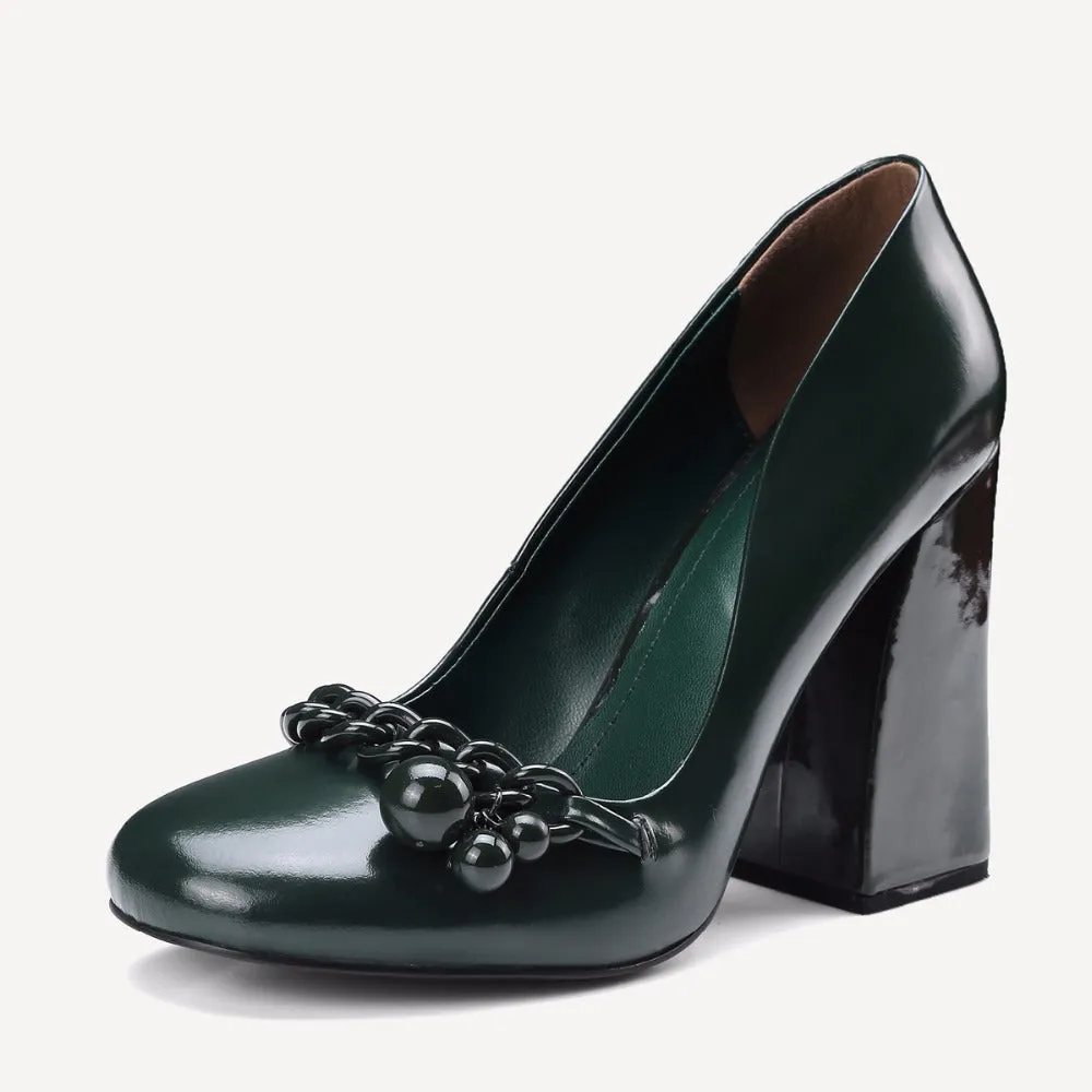 autumn genuine leather slip on fashion shoes