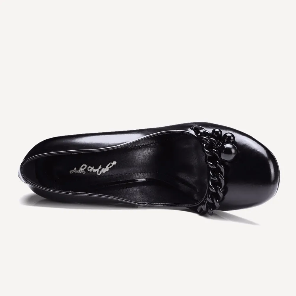 autumn genuine leather slip on fashion shoes