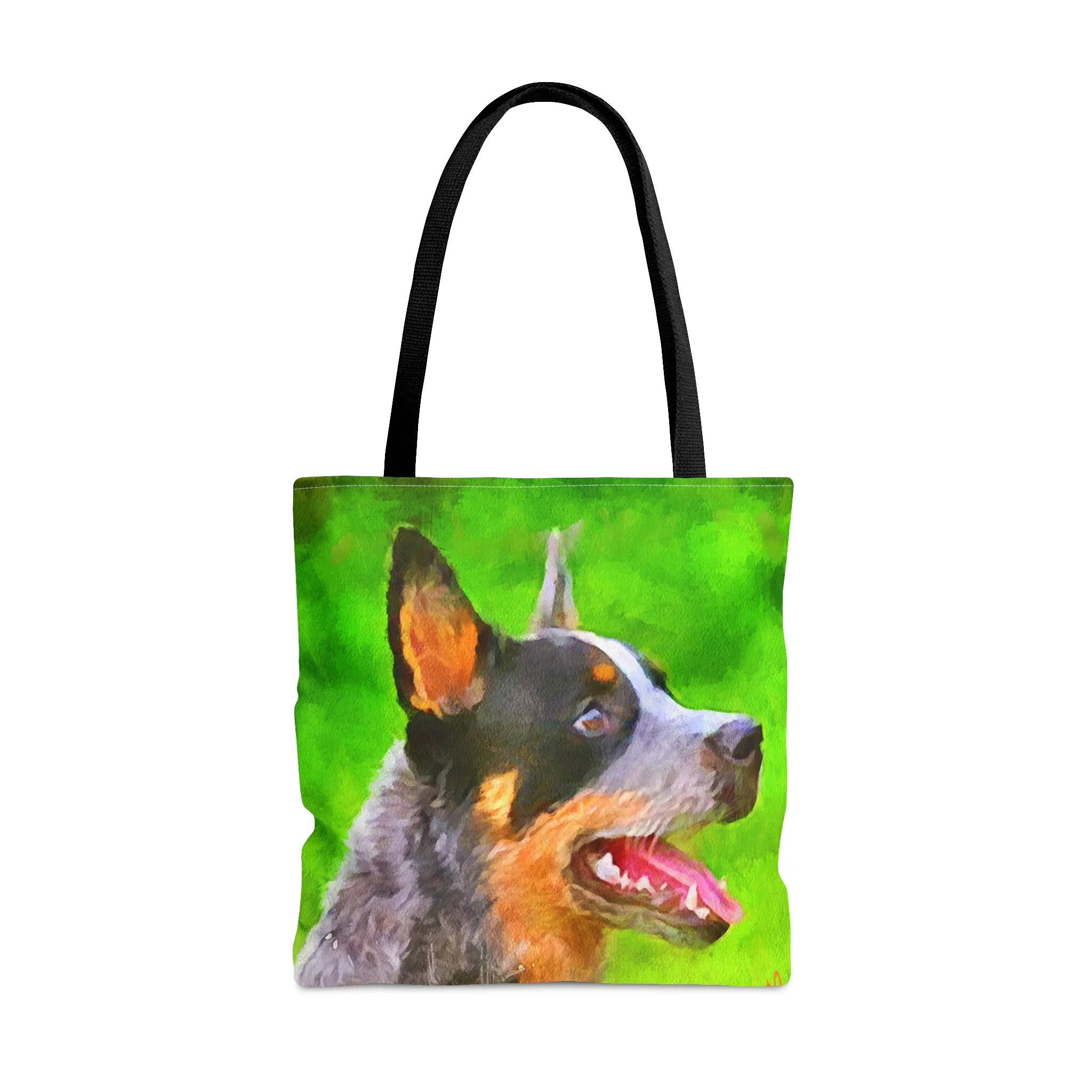 Blue Heeler - Australian Cattle Dog - 'Percy' -  Tote Bag