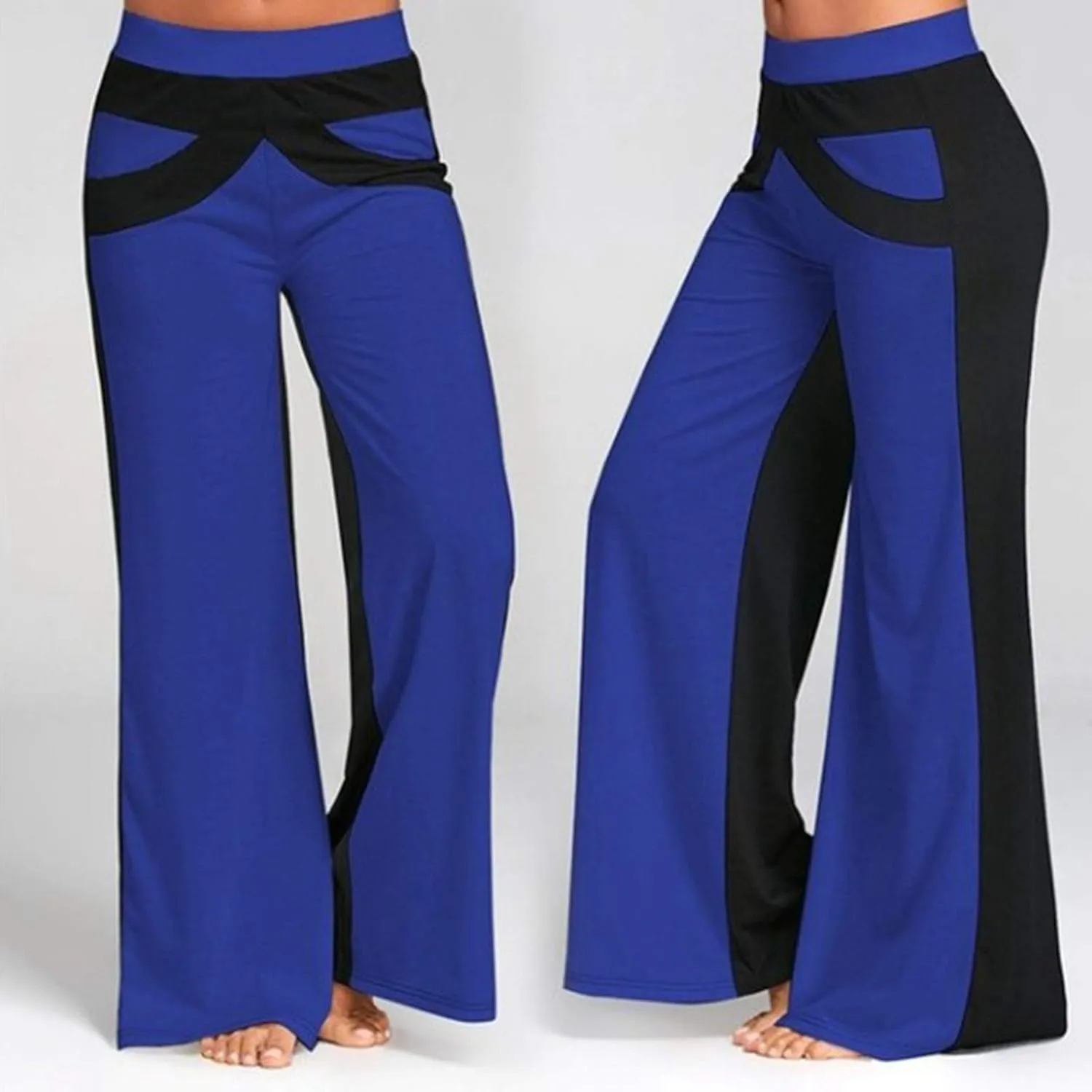 Bootcut Yoga Pants for Women Short Length Leg Movement Pants Wide Women's Wide Leg Pants High Waist Loose