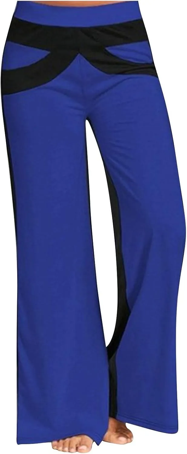 Bootcut Yoga Pants for Women Short Length Leg Movement Pants Wide Women's Wide Leg Pants High Waist Loose