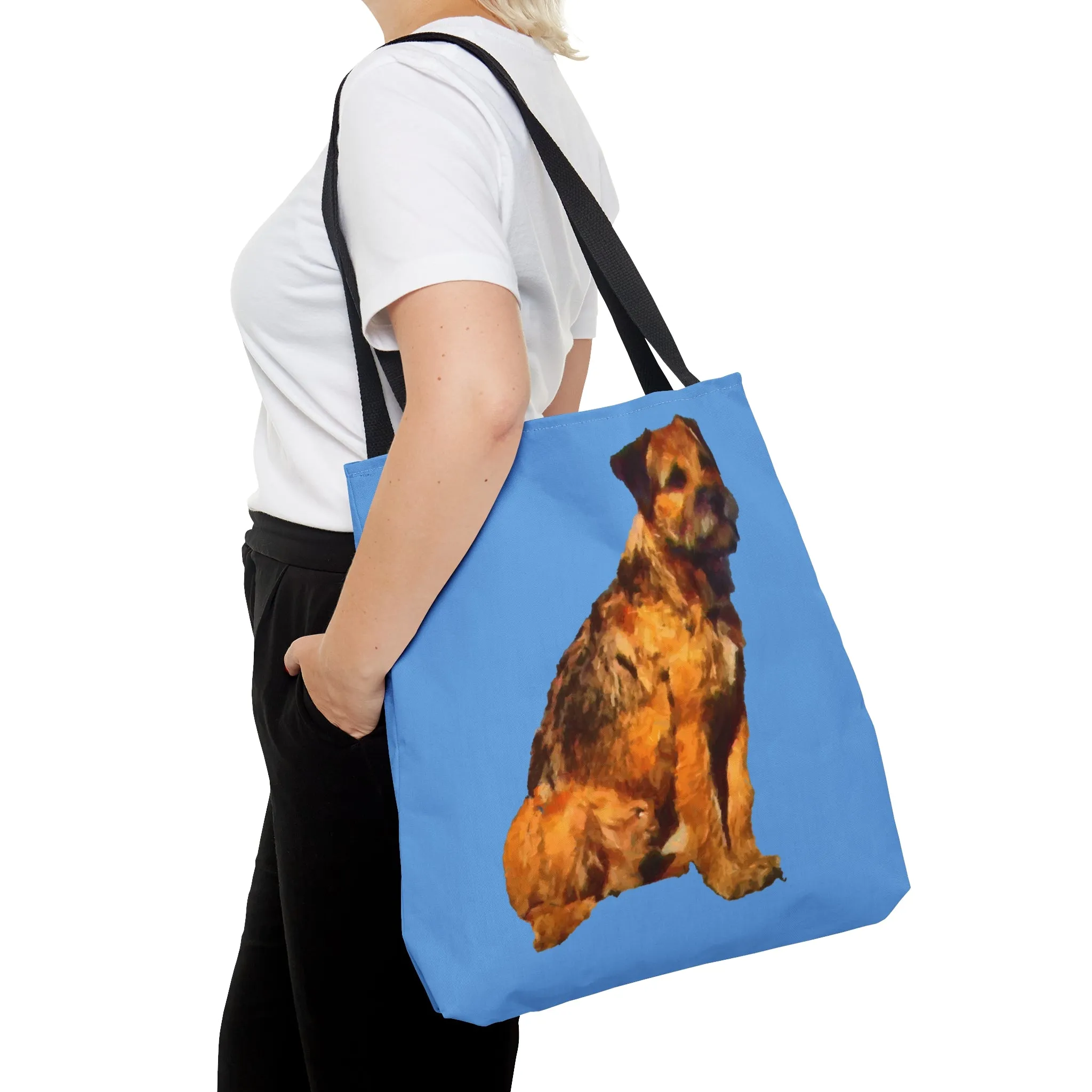 Border Terrier 'Andrew" Tote Bag