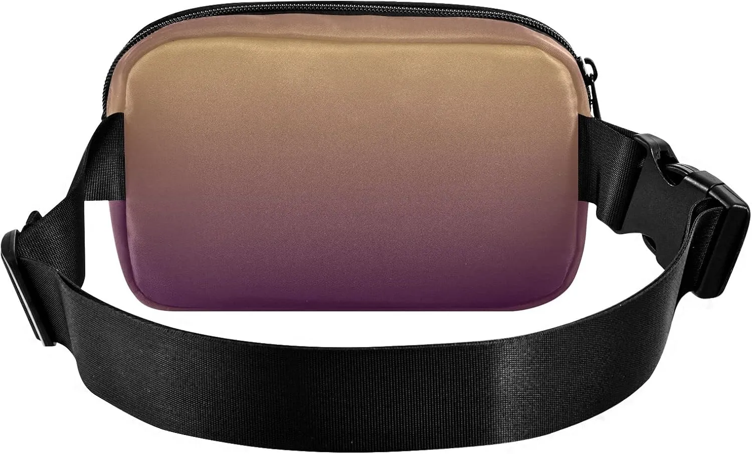 Brown Gradient Fanny Packs for Women Men Everywhere Belt Bag Fanny Pack Crossbody Bags for Women Fashion Waist Packs with Adjustable Strap Bum Bag for Travel Shopping Workout Cycling