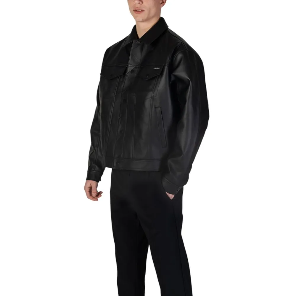 Calvin Klein Jeans Black Polyethylene Jacket