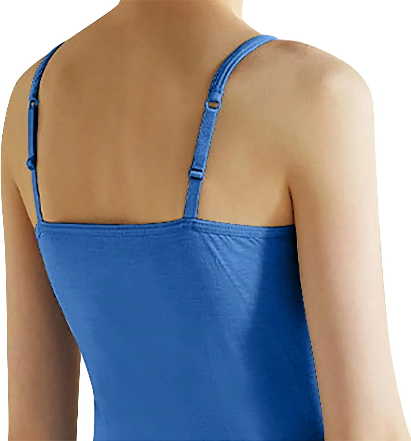 Camisole Tops for Women Built in Bra Adjustable Spaghetti Strap Workout Yoga Shirts Basic Shelf Bra Tank Tops