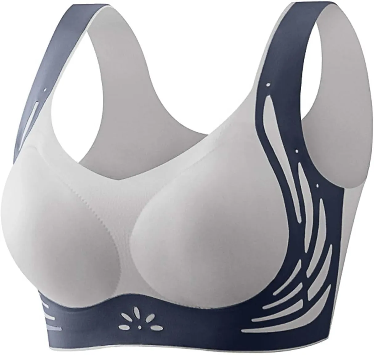 Caralush Bras for Older Women, No Underwire Lifting Bras Comfortable Adjustable Everyday Caralush Pushup Bra