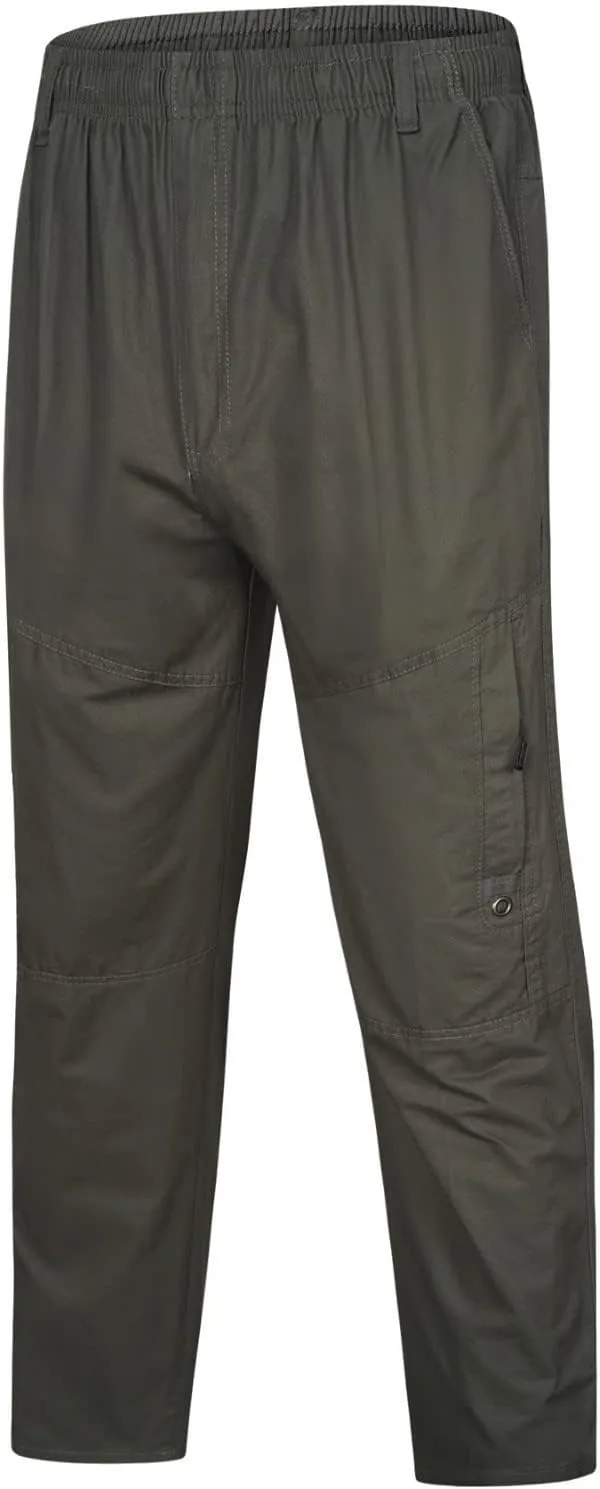 Cargo Pants for Men Relaxed Fit Sweatpants Gym Training Workout Pants Slim Fit with Zipper Pockets Men's Golf Joggers