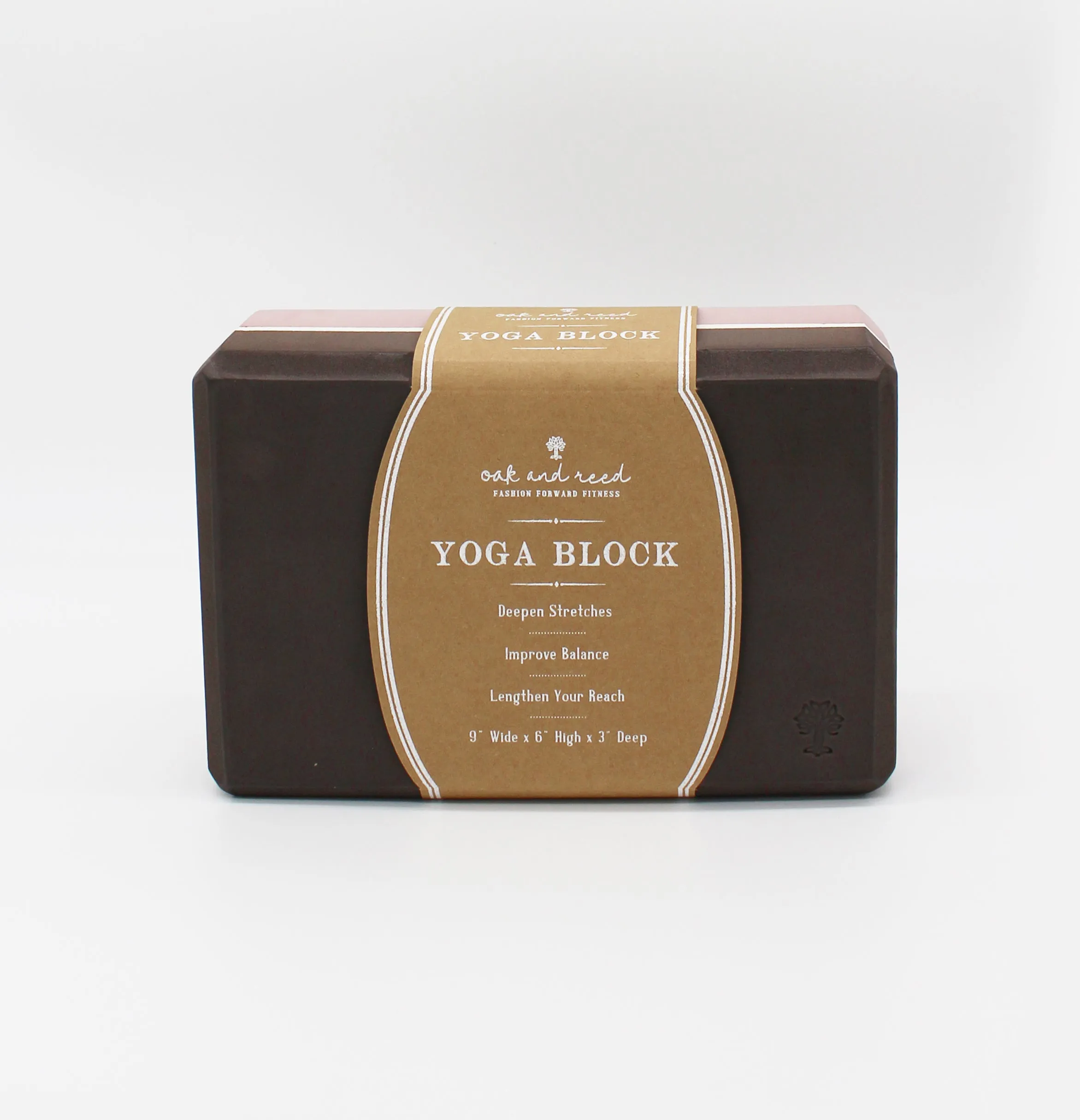 Color-Blocked Yoga Block