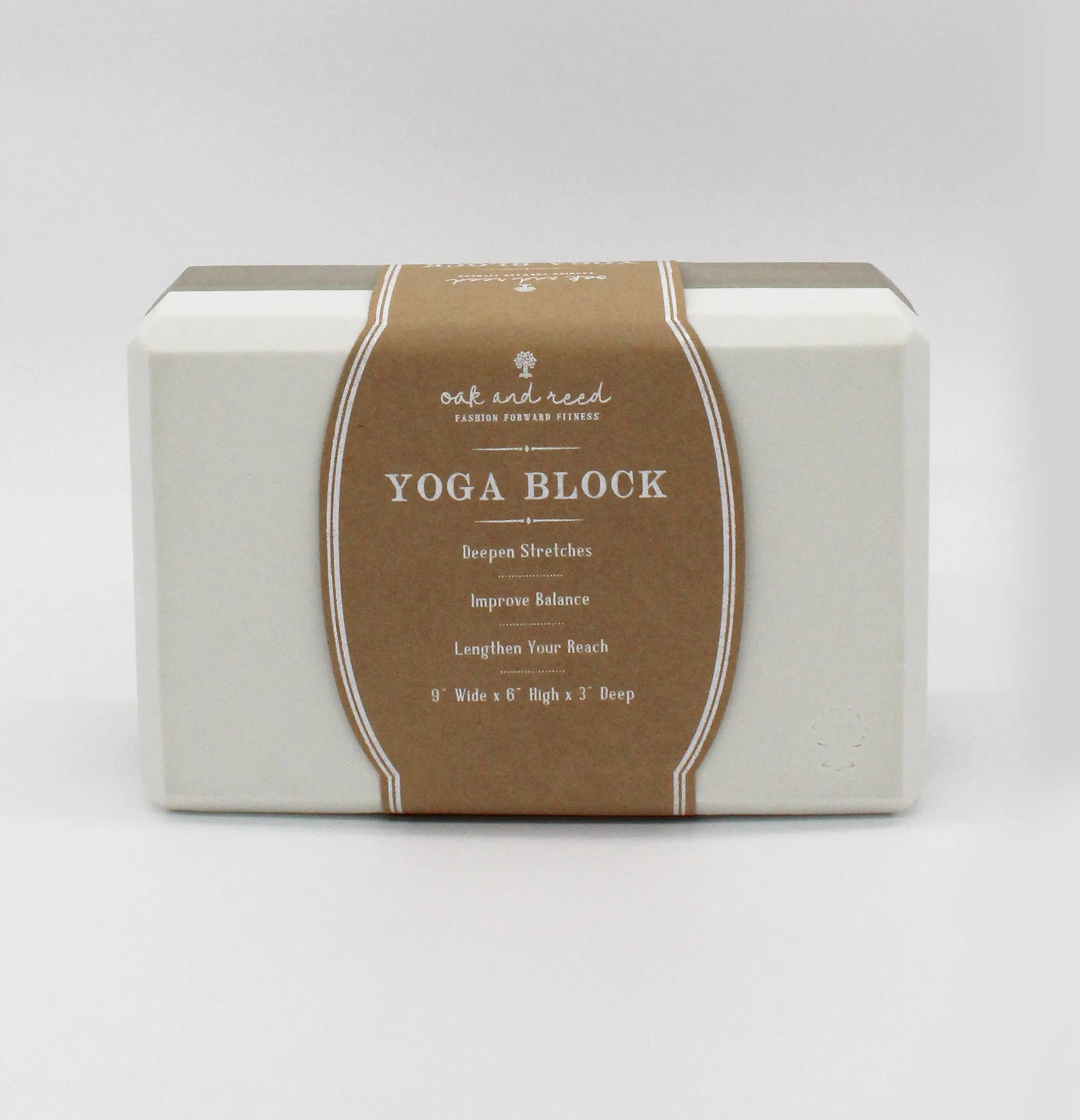 Color-Blocked Yoga Block