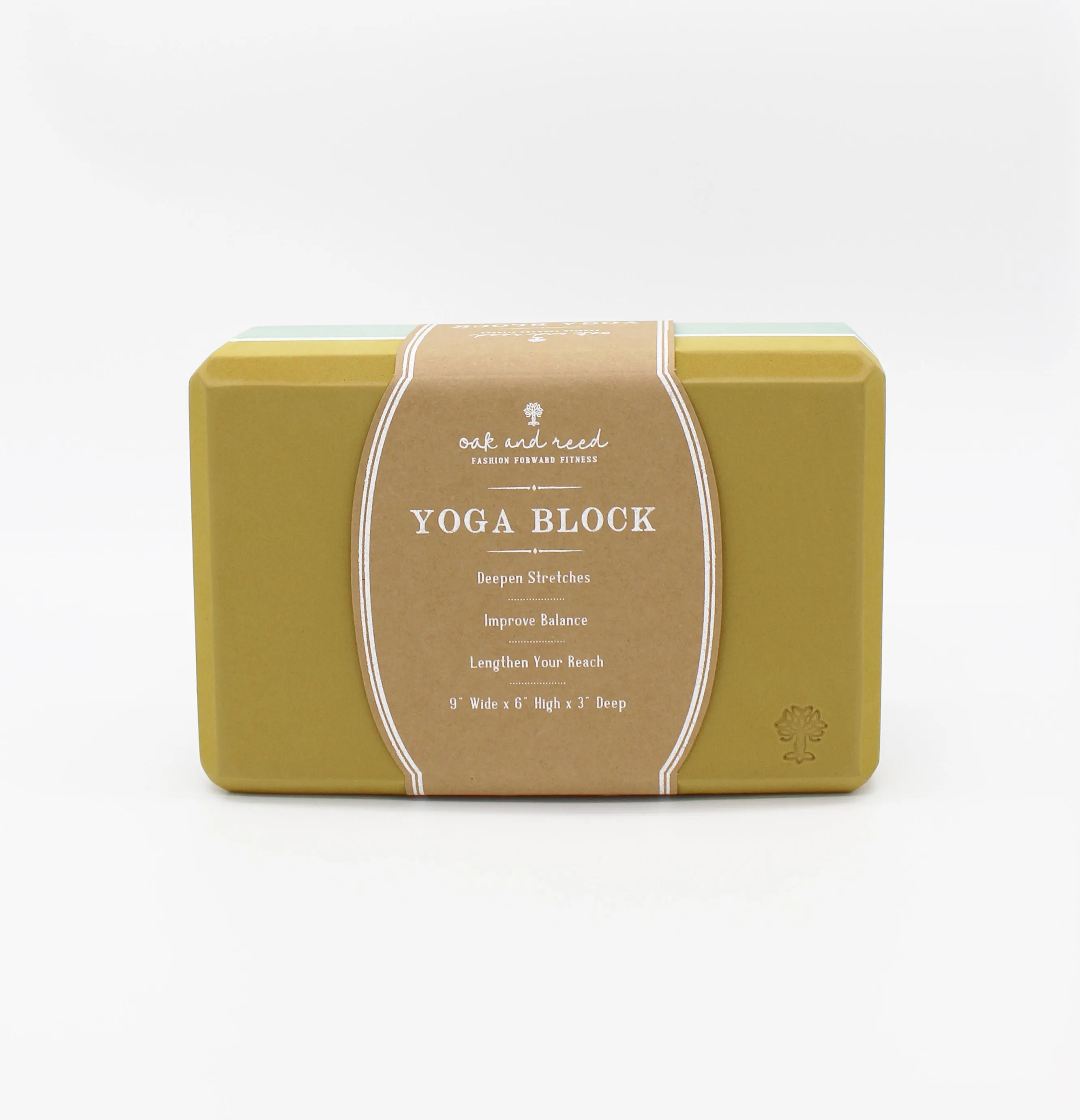 Color-Blocked Yoga Block