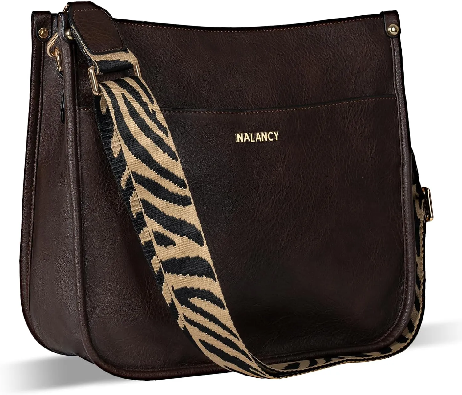 Crossbody Bags for Women Vegan Leather Hobo Handbag Fashion Shoulder Purses with Adjustable Strap