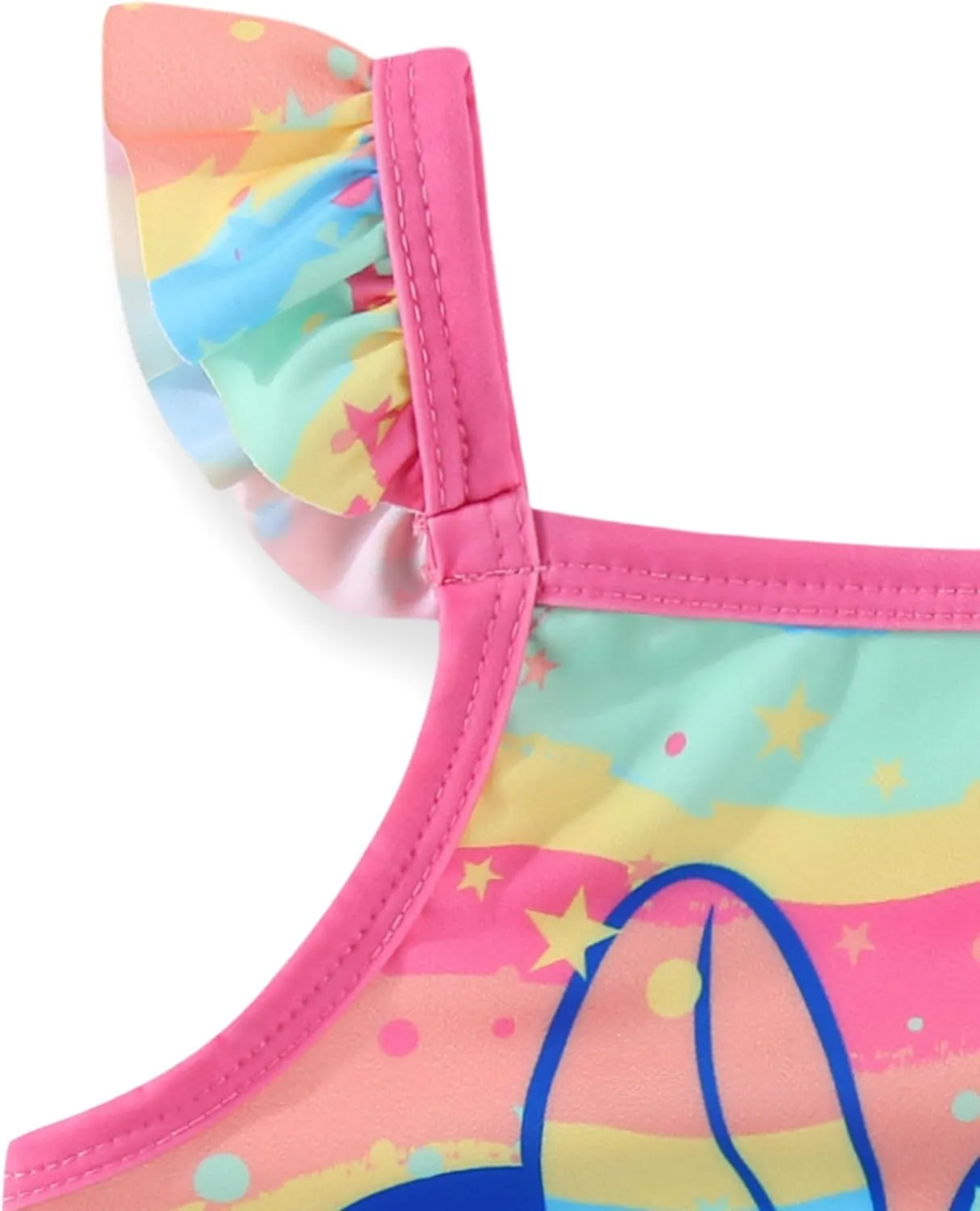 Disney Minnie Mouse Girls UPF 50  Bathing Suit Tankini Top and Bikini Bottom Swimsuit Set for Toddler and Big Kids