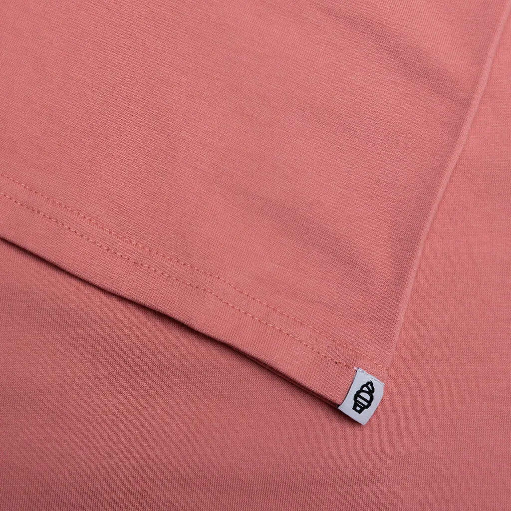 Floral S/S Tee - Mauve Glow