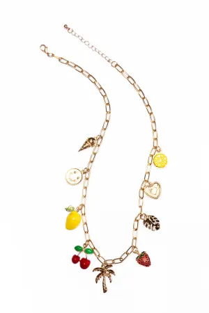 Fruit Charm Necklace SALE