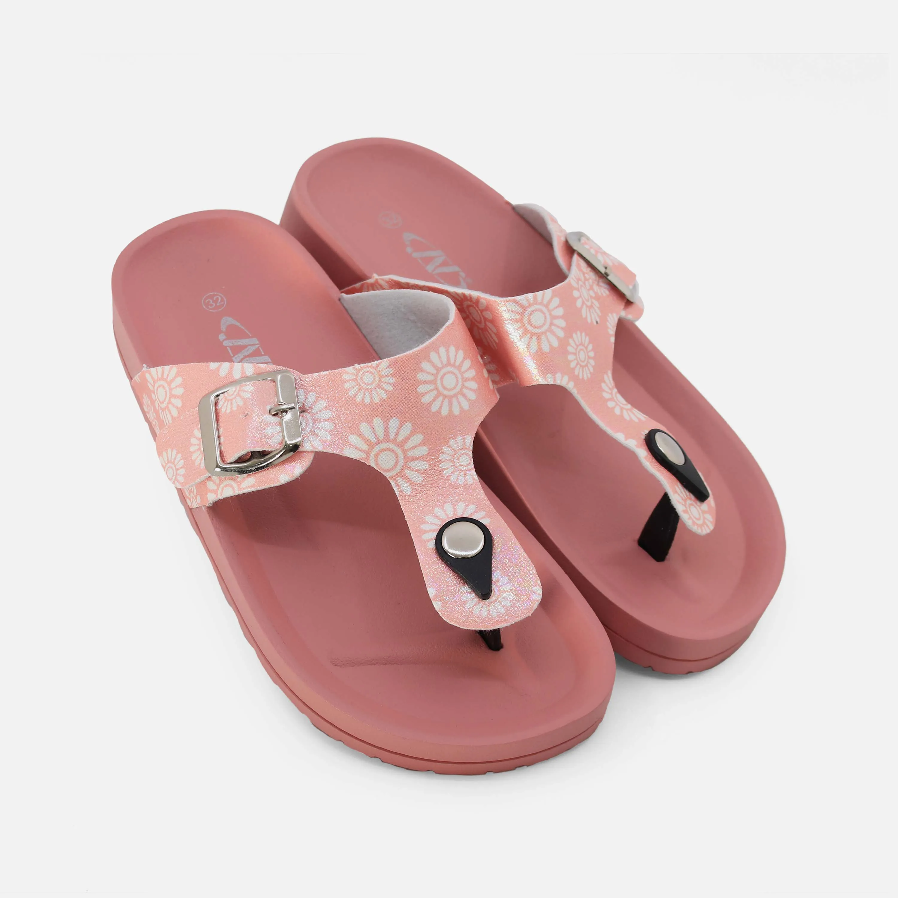 GIRLS CASUAL TOE SLIPPERS