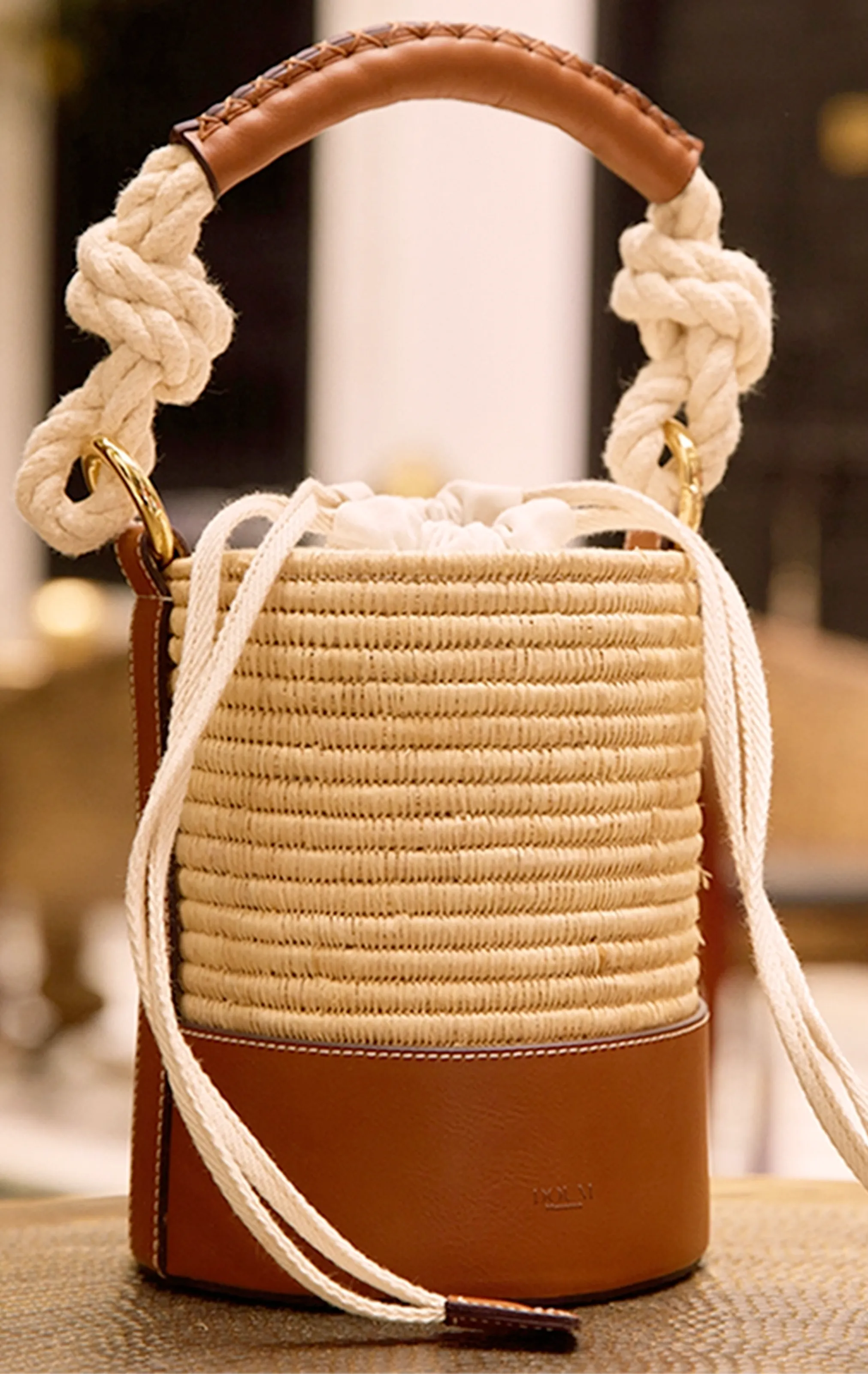 Hayat Raffia Bag