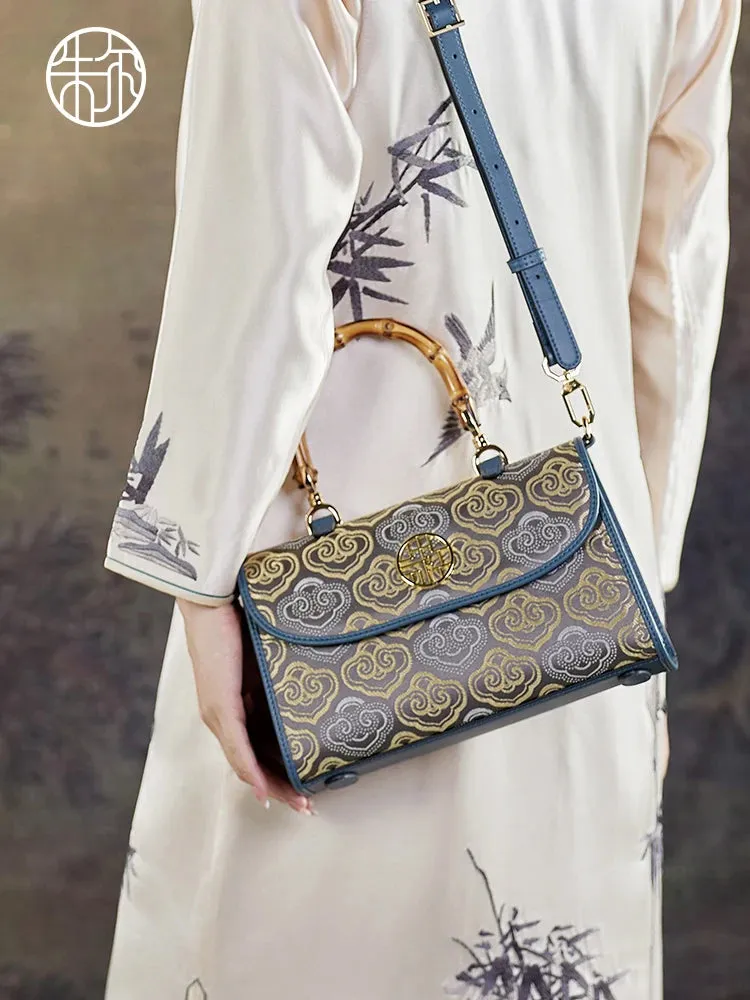 High End Leather Handcraft Handbag