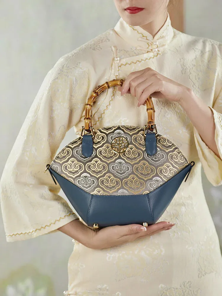 High End Leather Women Handbag
