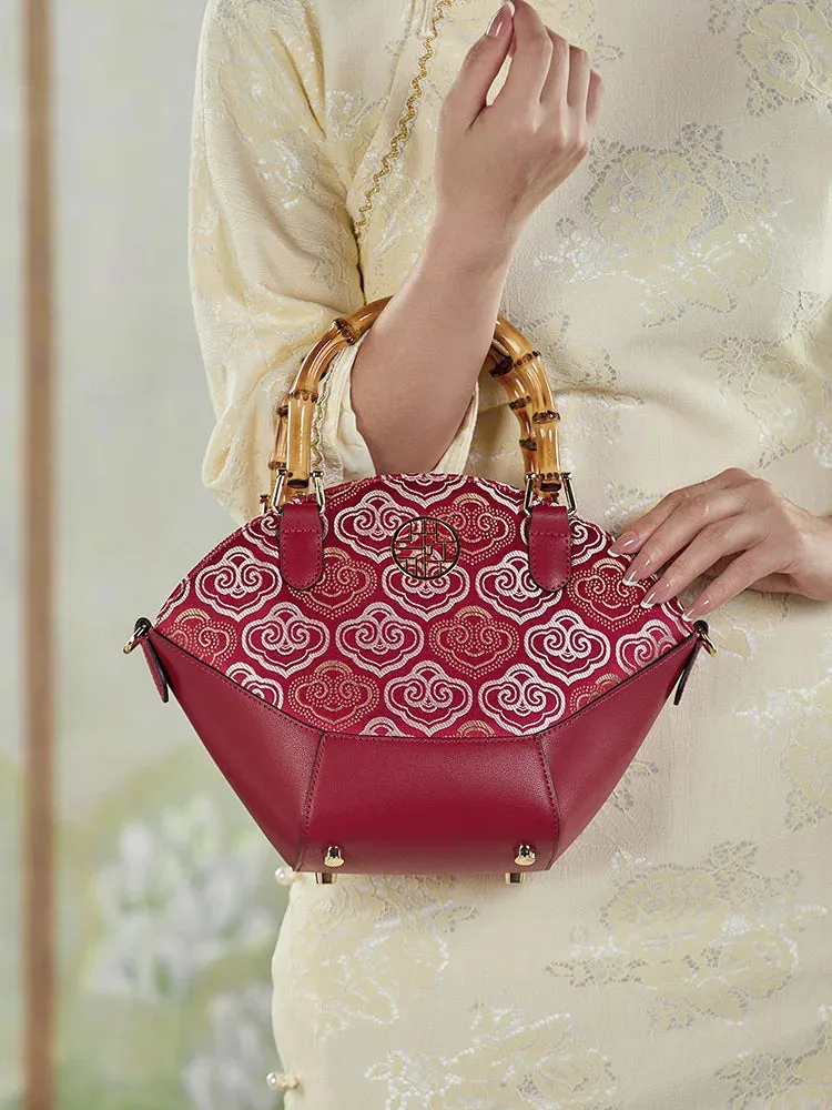 High End Leather Women Handbag