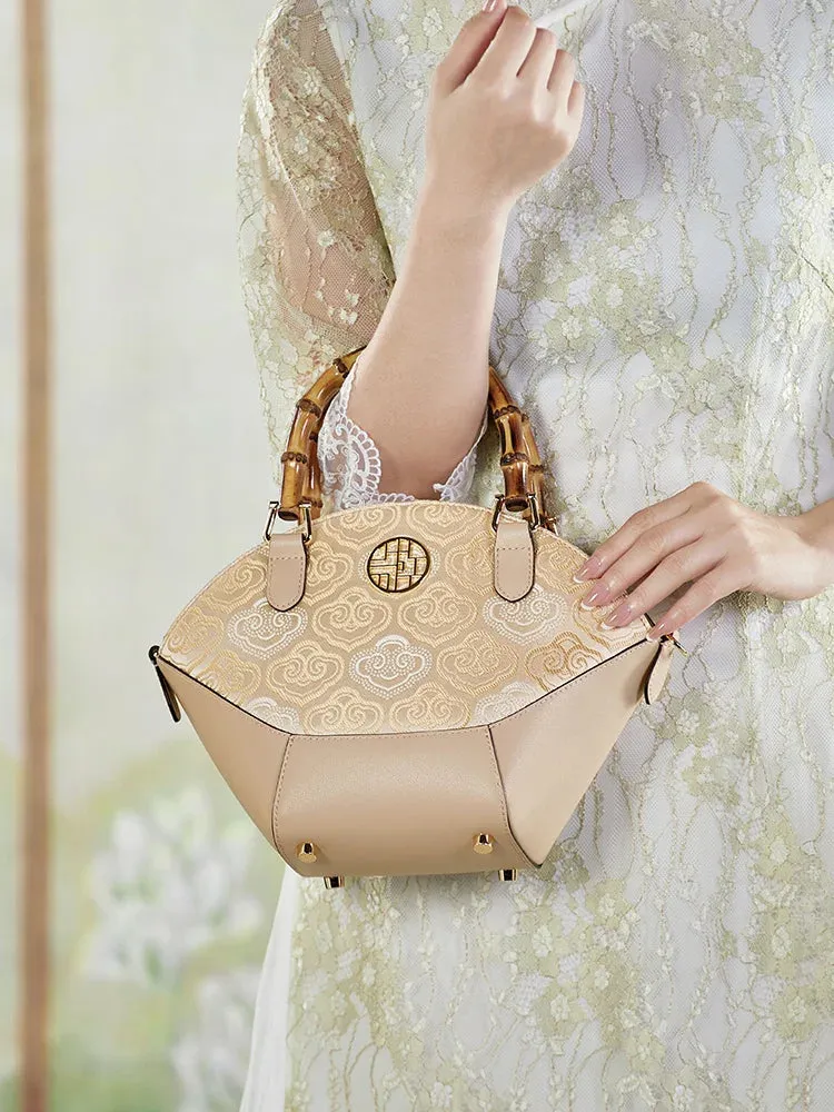 High End Leather Women Handbag