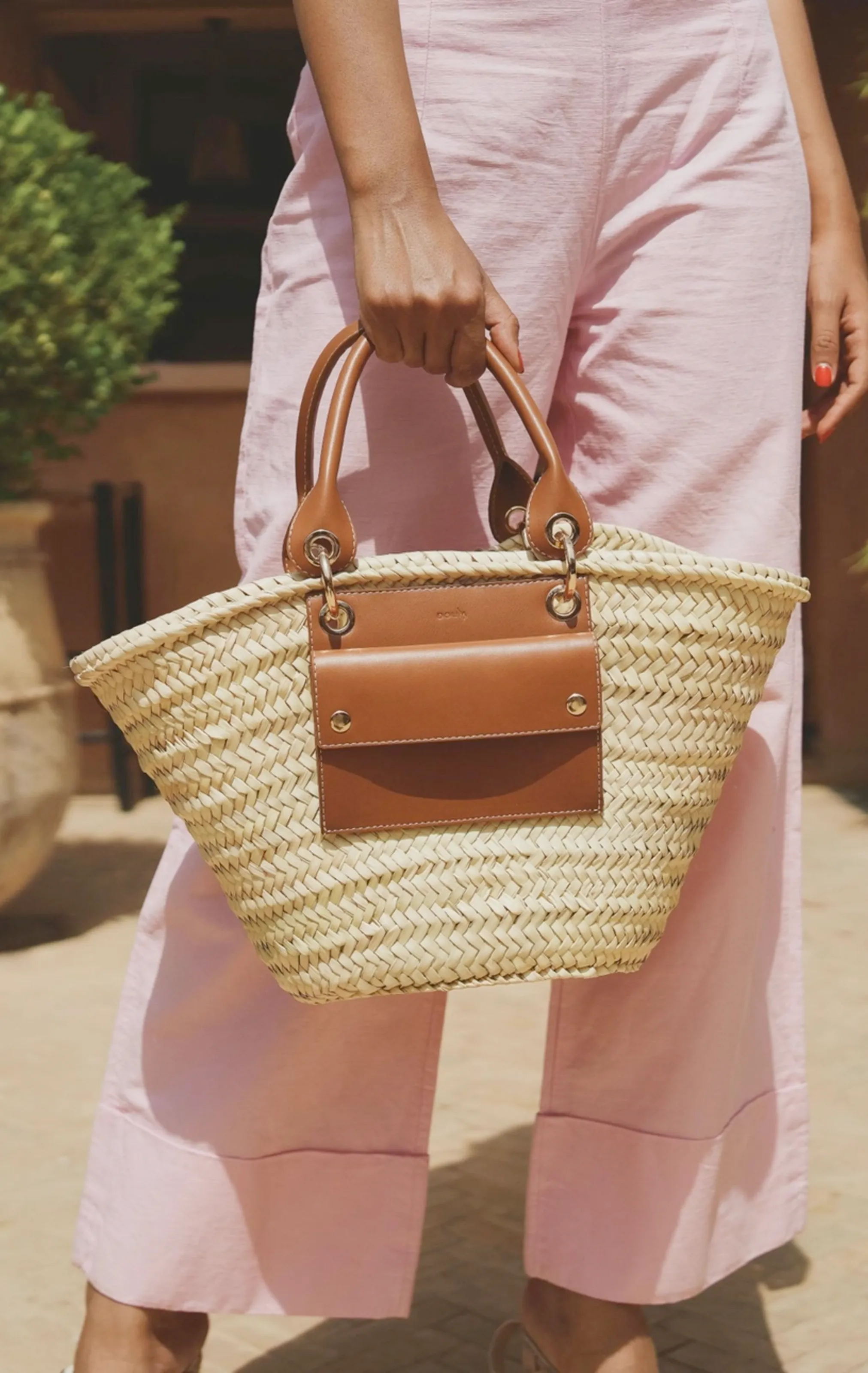 Hind Straw Bag