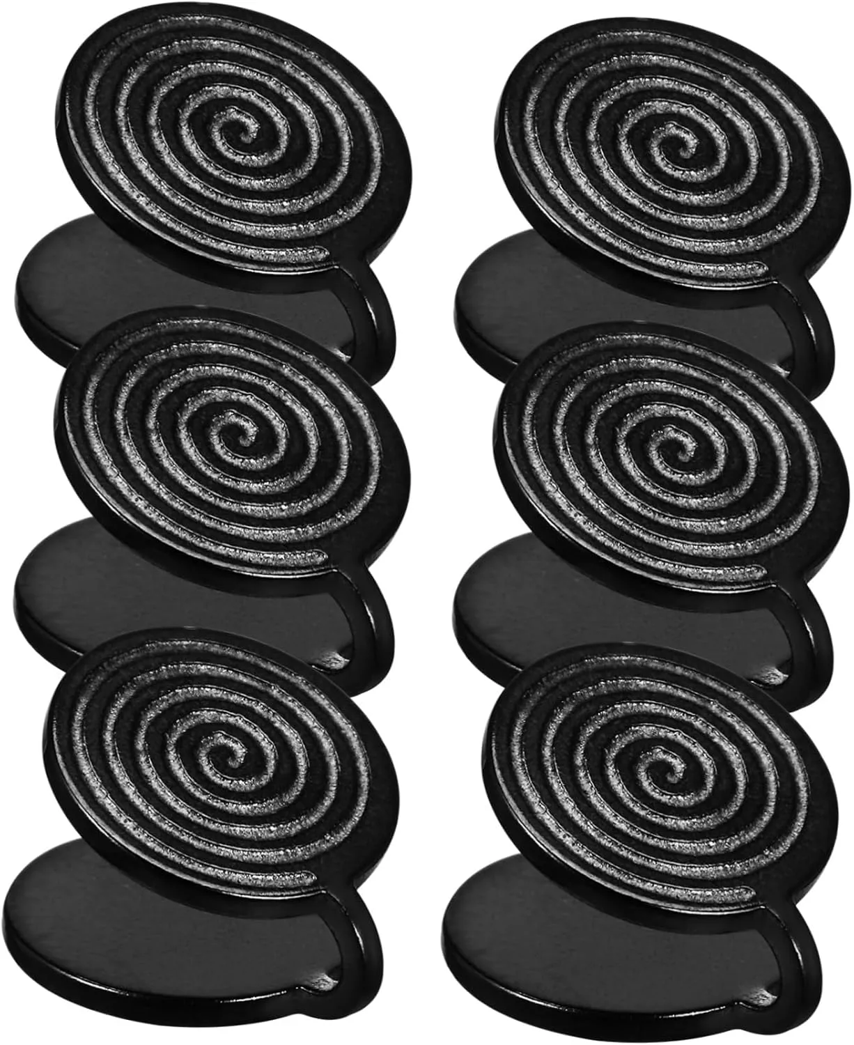Homoyoyo Minimalist Statement Earrings 3 Sets of Non Piercing Earring Clip Ons for Women Men, 1.20X1.20X1.00CM, Stainless Steel, stainless steel