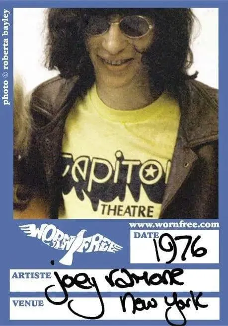 Joey Ramone Capitol Theatre T-Shirt