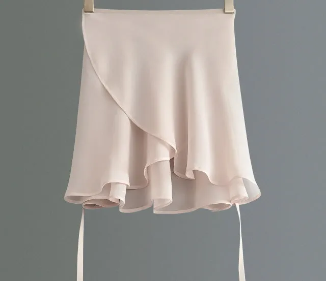 Light Pink Chiffon Wrap Skirt