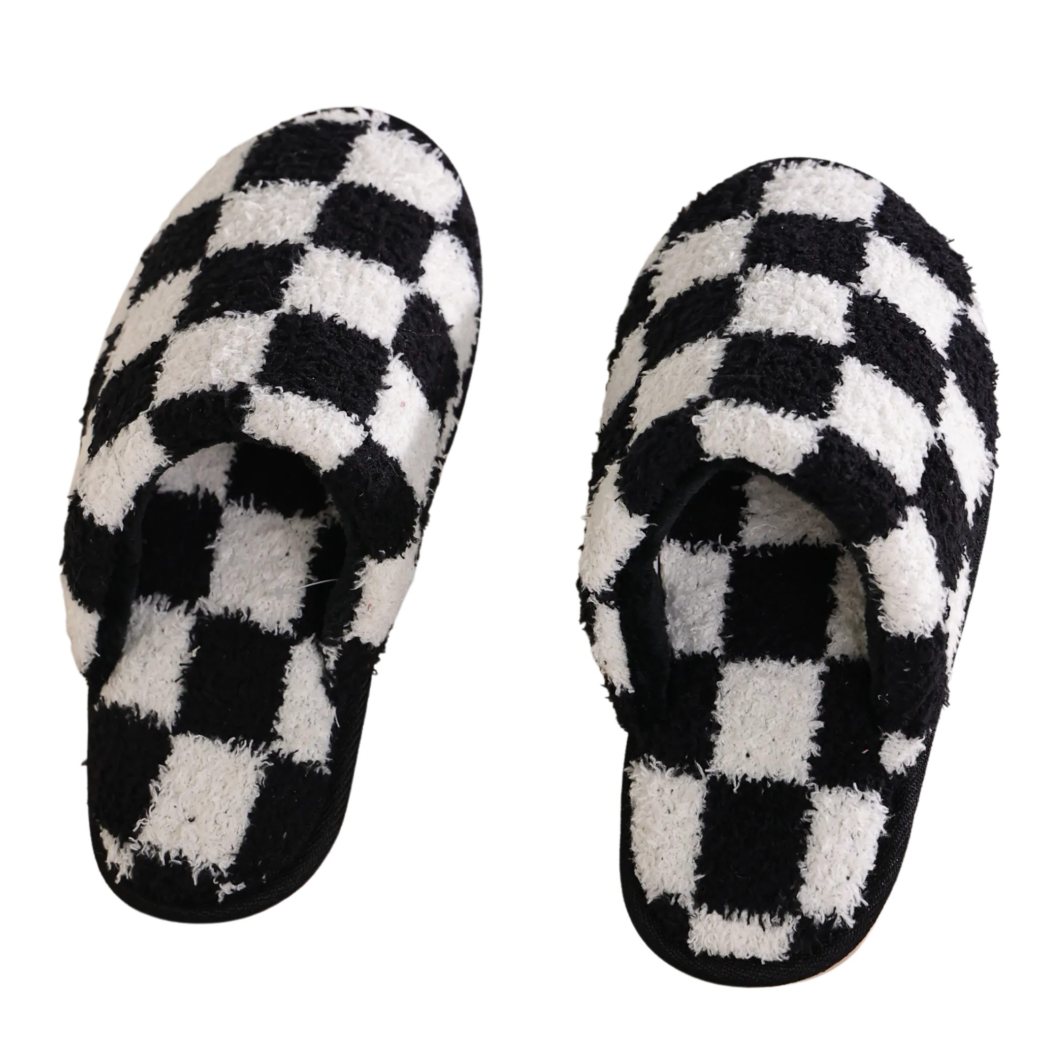 Local Beach Checker Cozy Slippers
