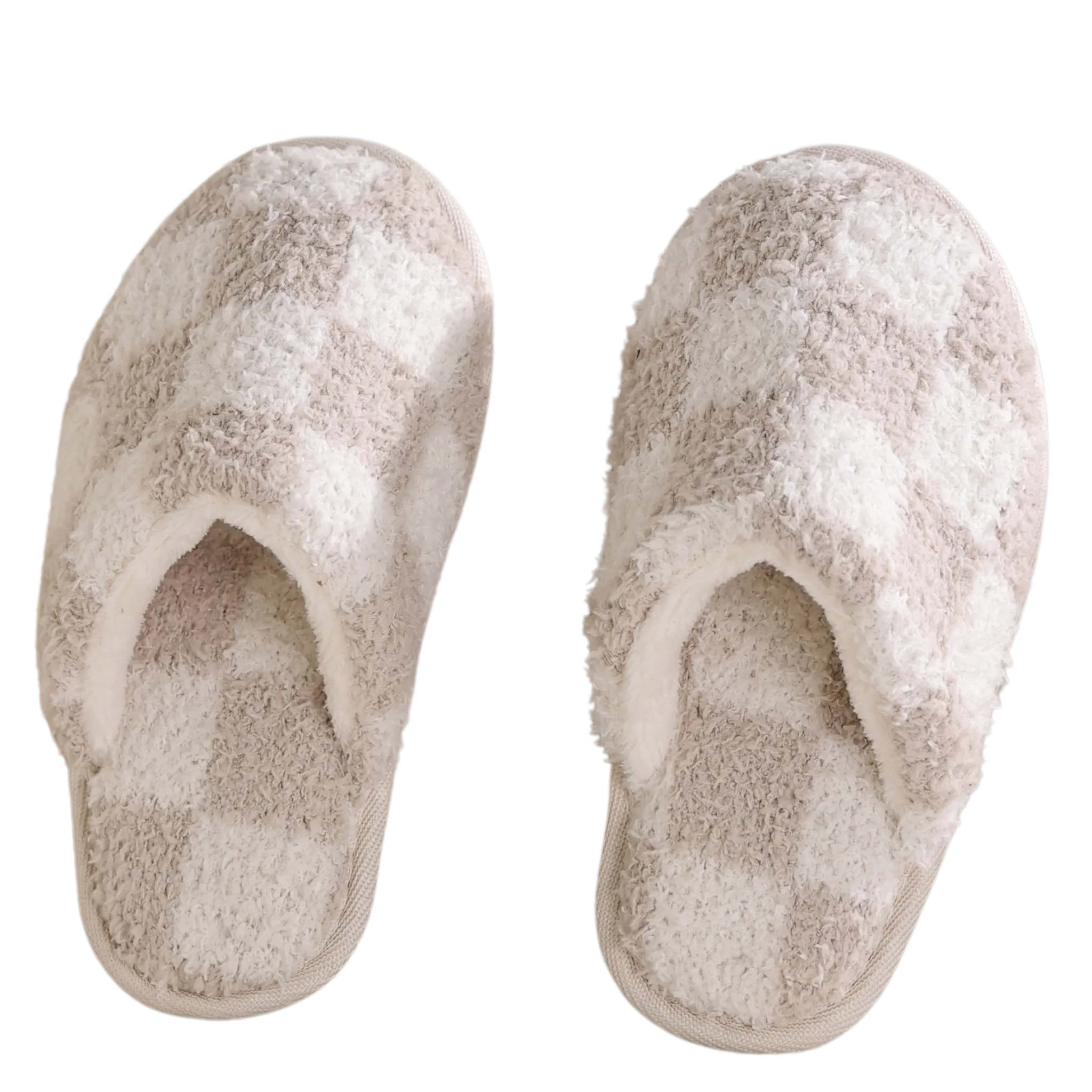 Local Beach Checker Cozy Slippers