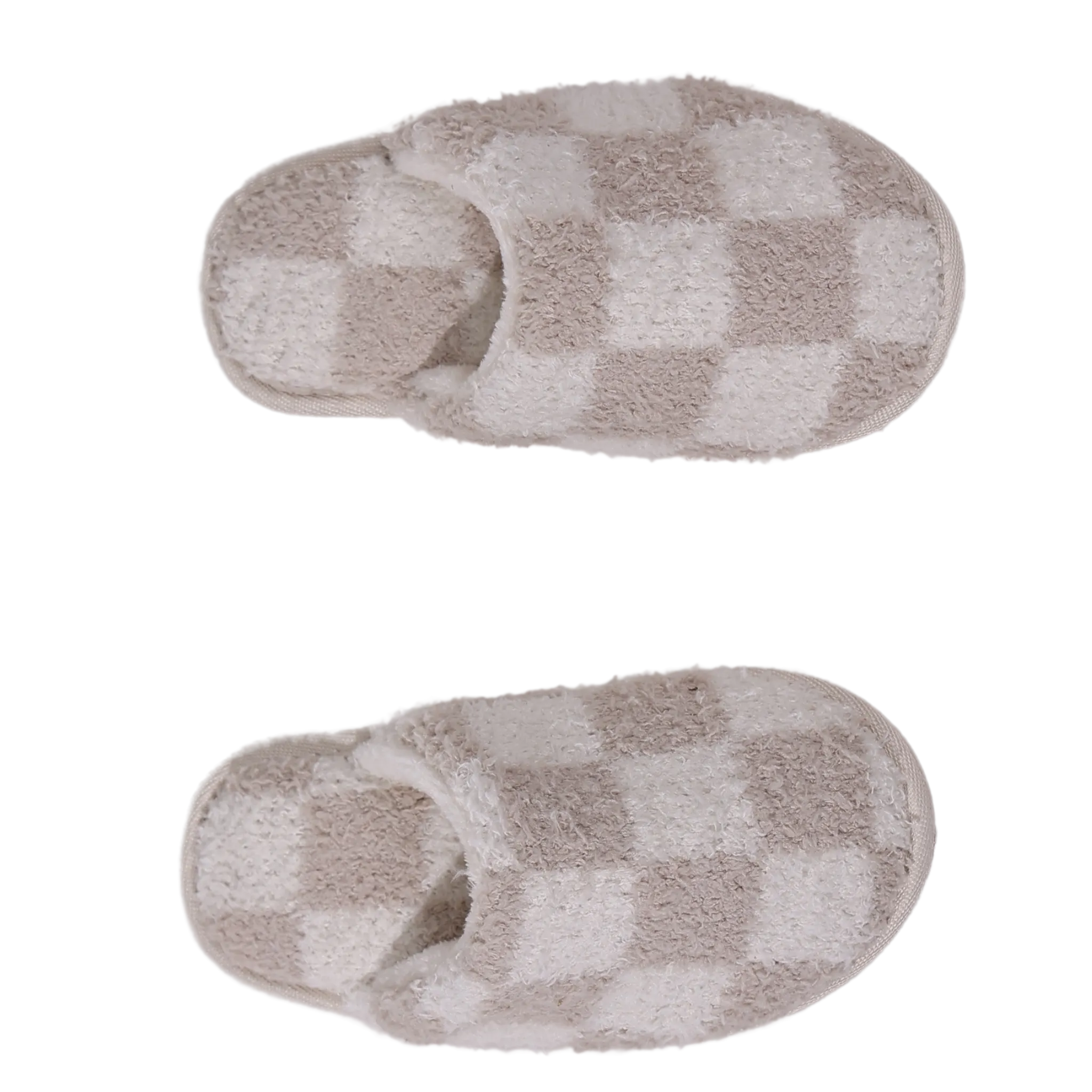Local Beach Checker Cozy Slippers