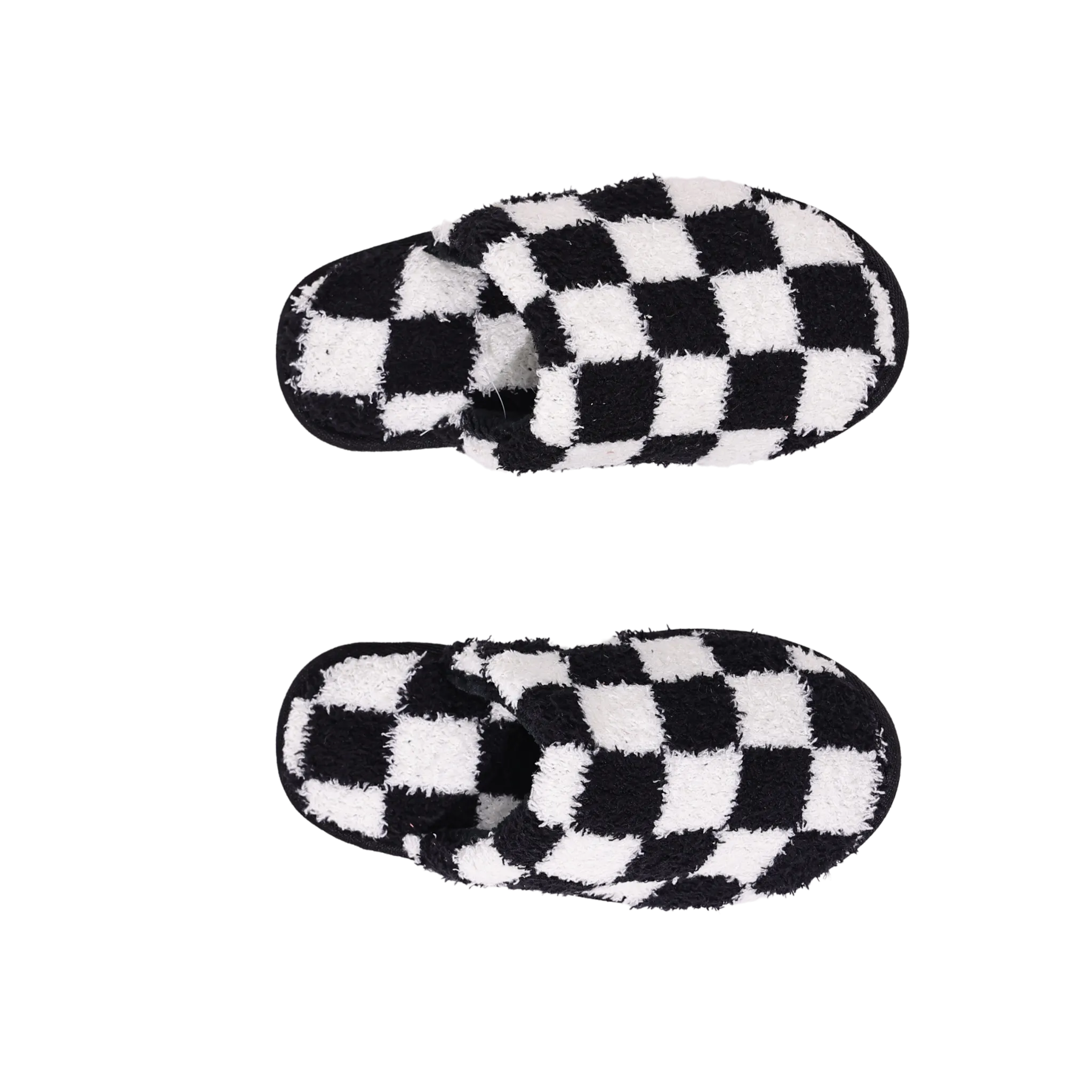 Local Beach Checker Cozy Slippers