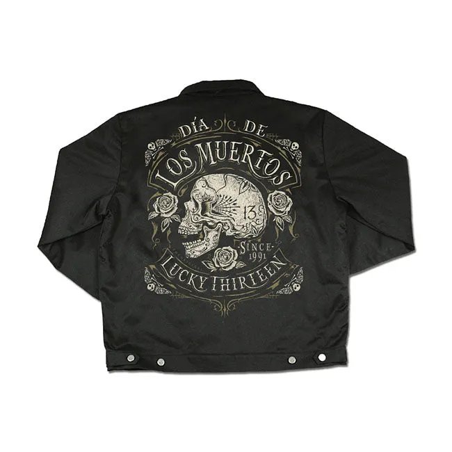 Lucky 13 Dead Skull Jacket Black