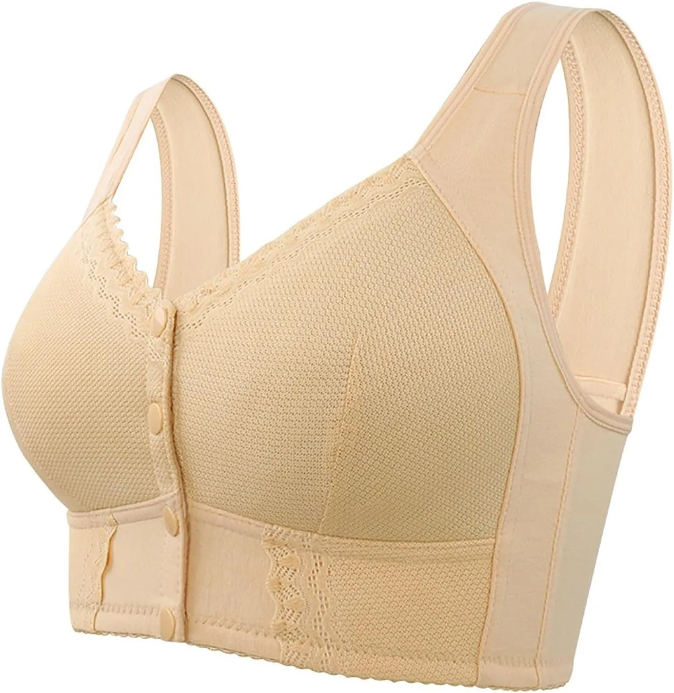 luxysense moona Bra for Senior Emily Charm Front Closure Bras for Seniors luxsense Bra Front Closure