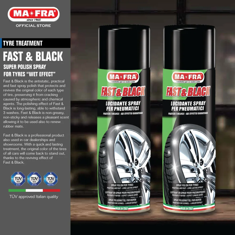Mafra Fast and Black 500ml (Tyre shine)