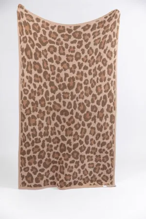 Make Me Believe Dark Leopard Blanket FINAL SALE