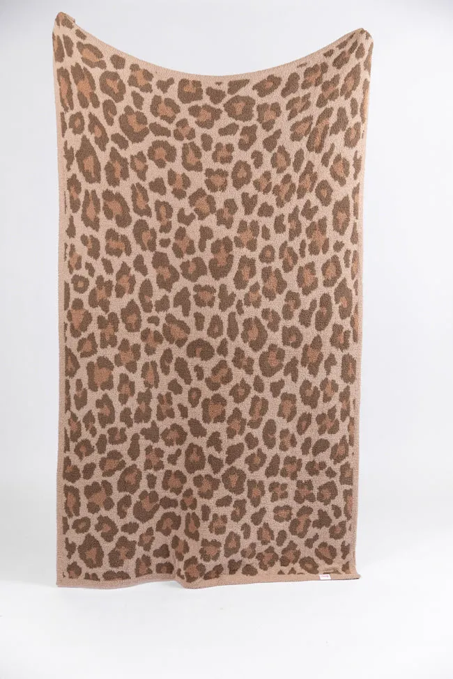 Make Me Believe Dark Leopard Blanket FINAL SALE