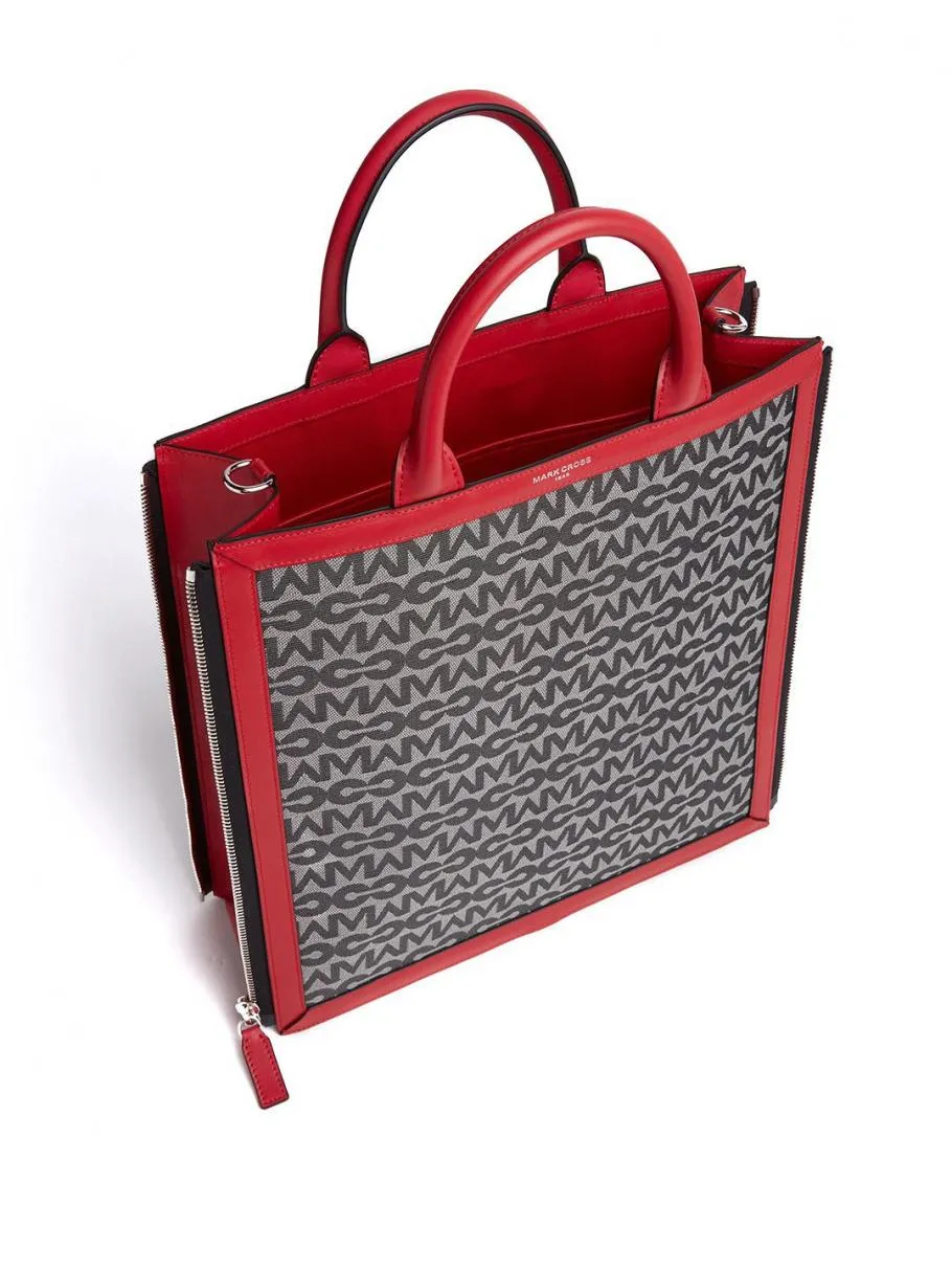 Mark Cross Sidney MC Jacquard Tote Bag NWOT