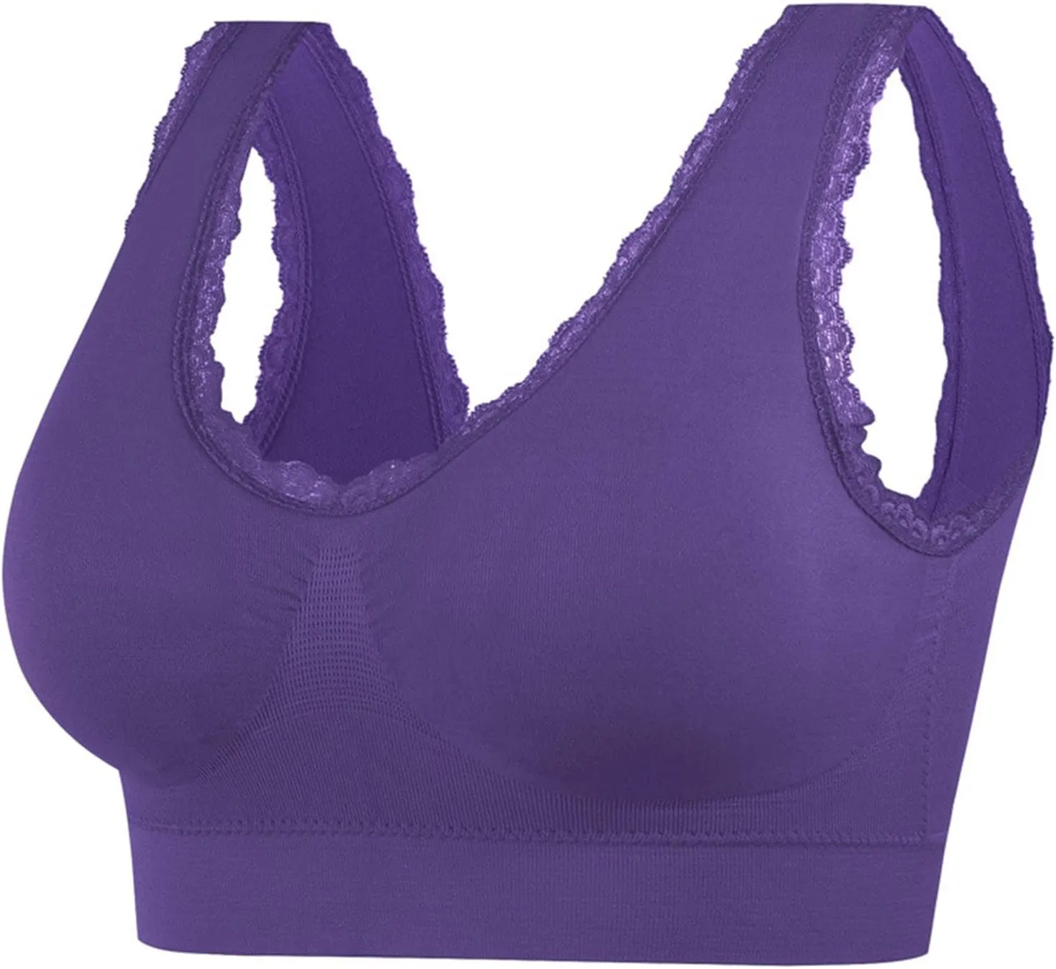 Medium Support Sports Bras for Women No Underwire, Comfortable Sleep Bras, Women's Sports Bra for Workout Yoga