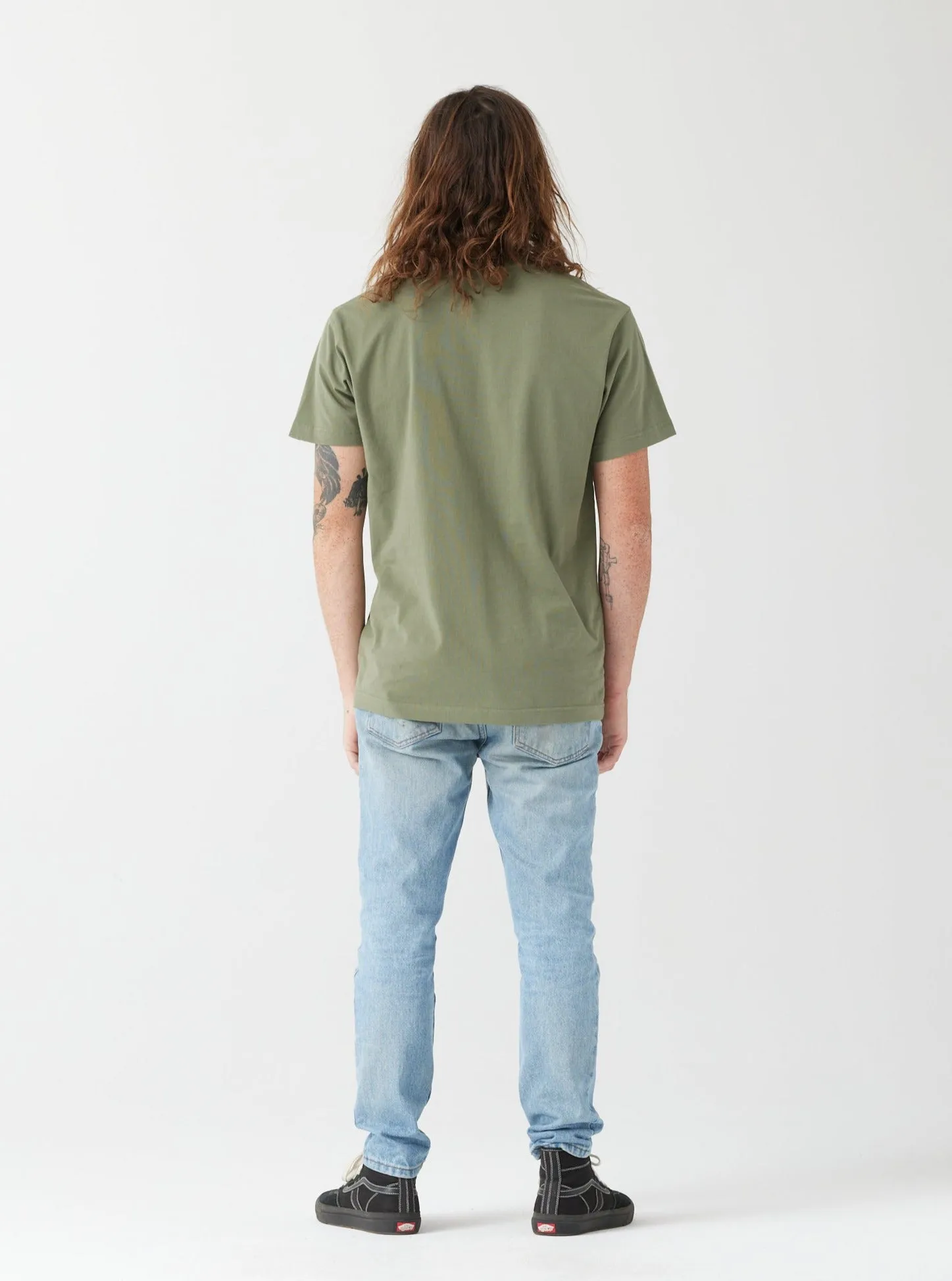 Men's Heavyweight Pocket Tee - Army