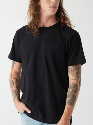 Men's Heavyweight Pocket Tee - Black