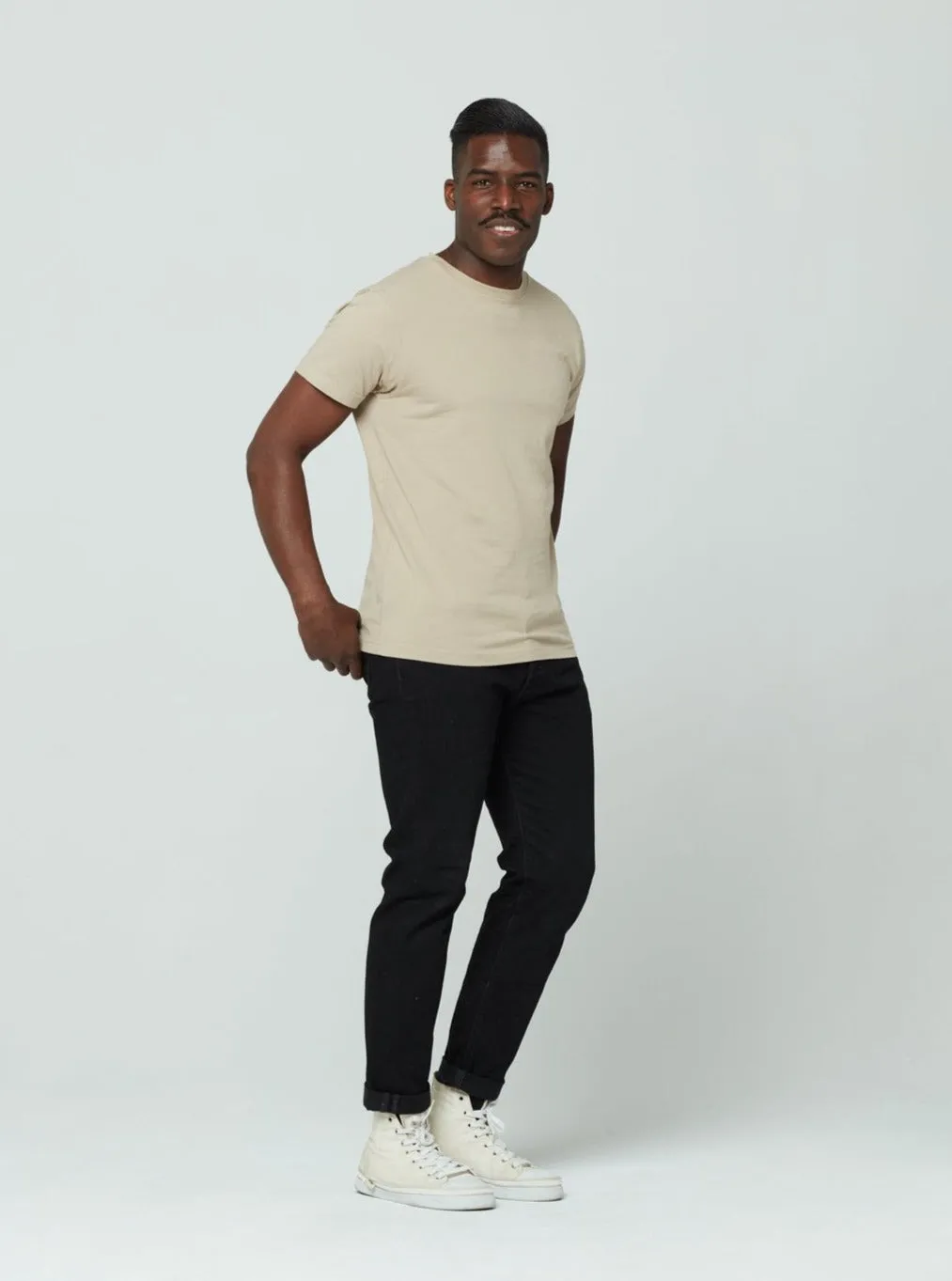 Men's Unisex T-Shirt - Oatmeal