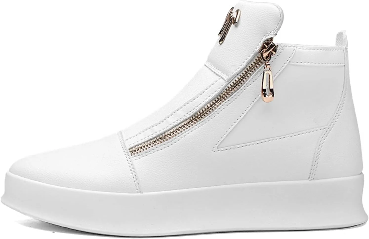 Men's Zipper Fashion Sneakers Running Shoes, Fashion Walking Shoes Casual Classic, Skateboard Shoes