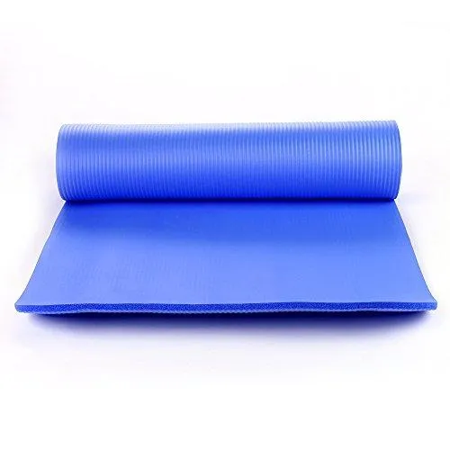 NBR Foam Yoga Mat 15mm Thick - Dark Blue